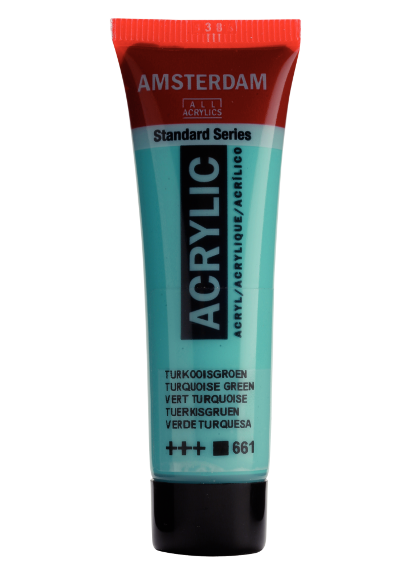 Talens Amsterdam Amsterdam Standard Series Acrylverf Tube 20 ml Turkooisgroen 661