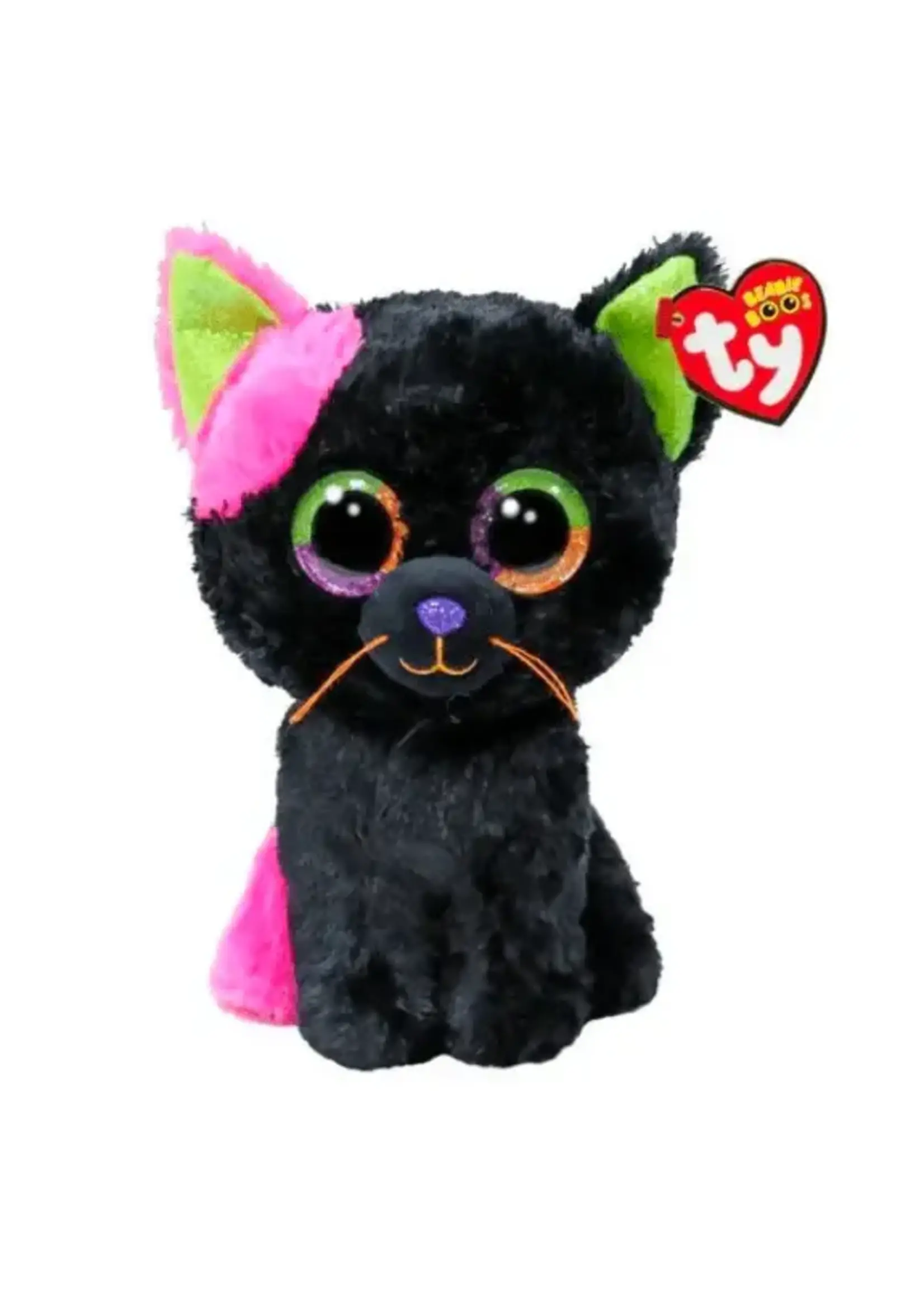 Ty Ty Beanie Boo's Halloween Licorice Cat Black 15cm
