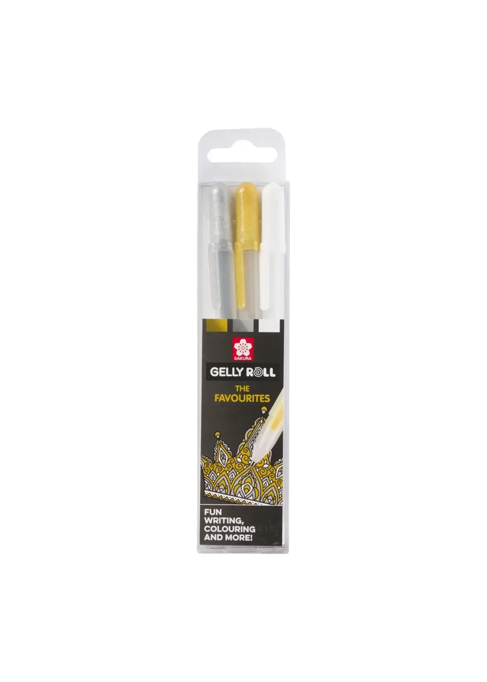 SAKURA Sakura Gelly Roll Mixed Set 3 Goud Zilver Wit