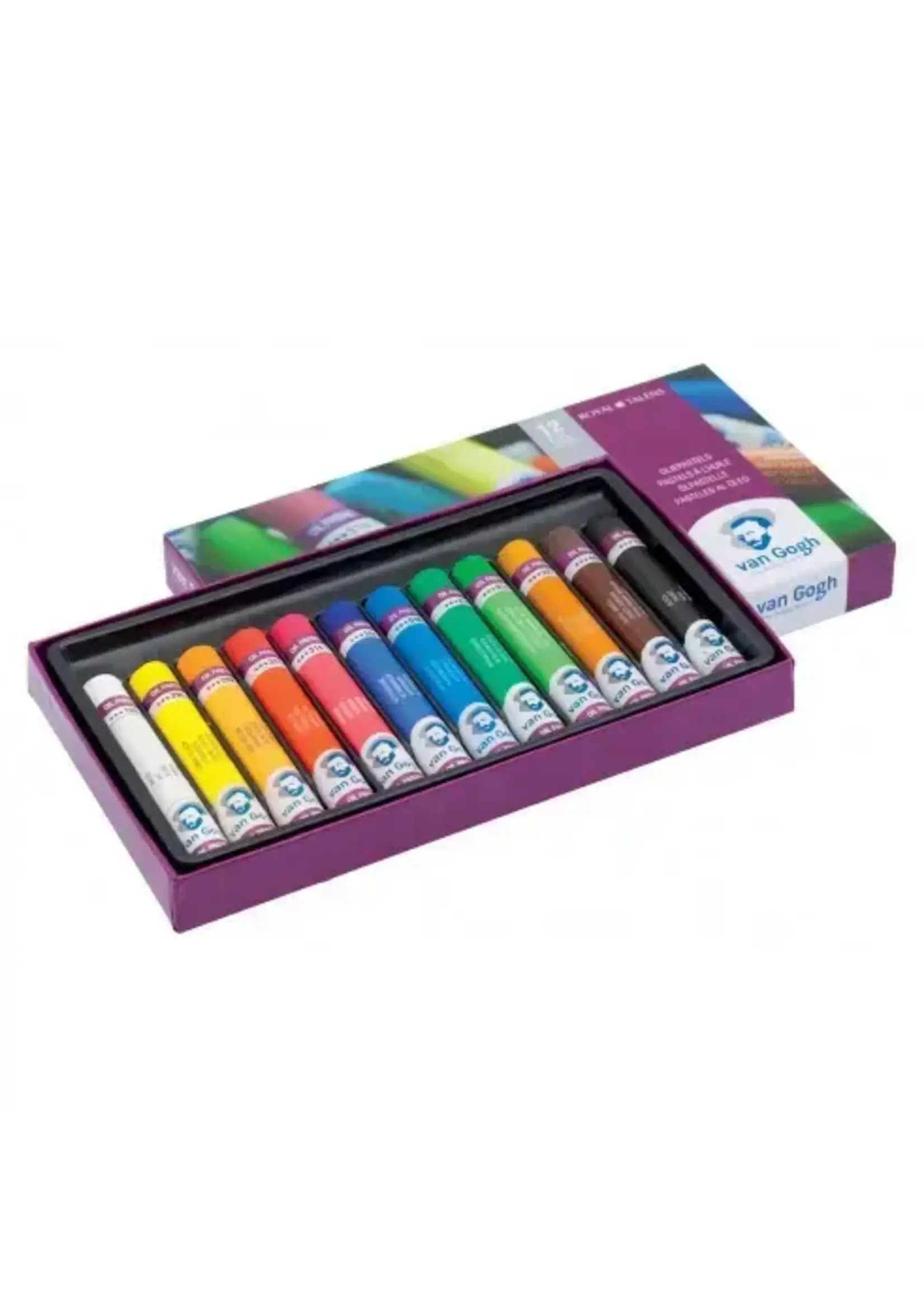 VAN GOGH Van Gogh Basisset oliepastels met 12 kleuren