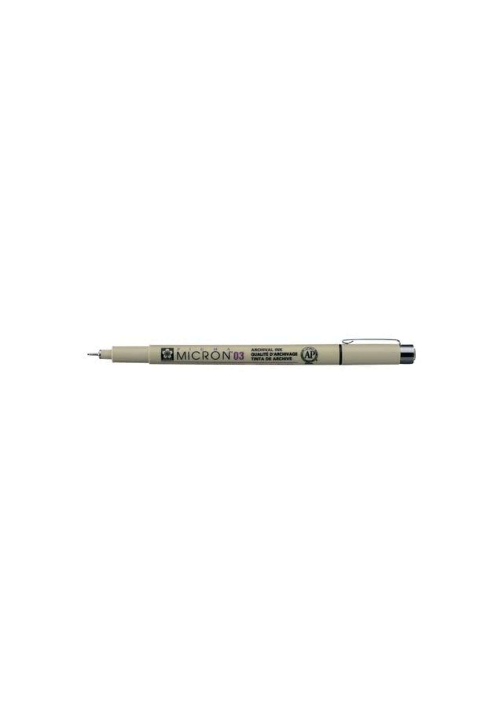 SAKURA Sakura Pigma Micron 03 - 0.35 mm - Zwart