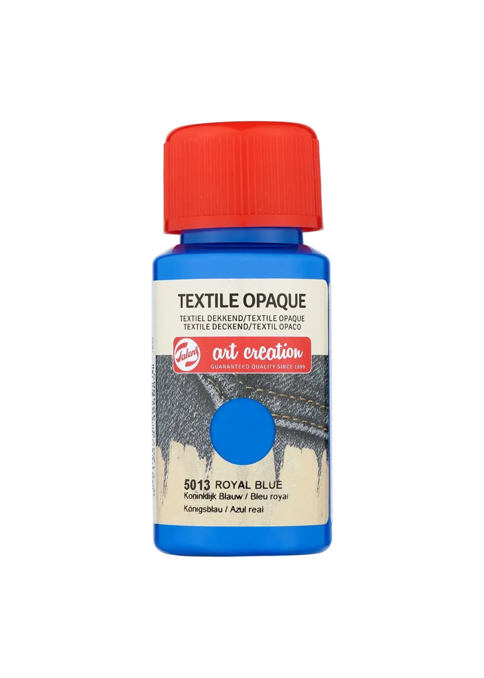 Talens Talens Art Creation Textiel dekkend Fles 50 ml Koninklijk Blauw 5013