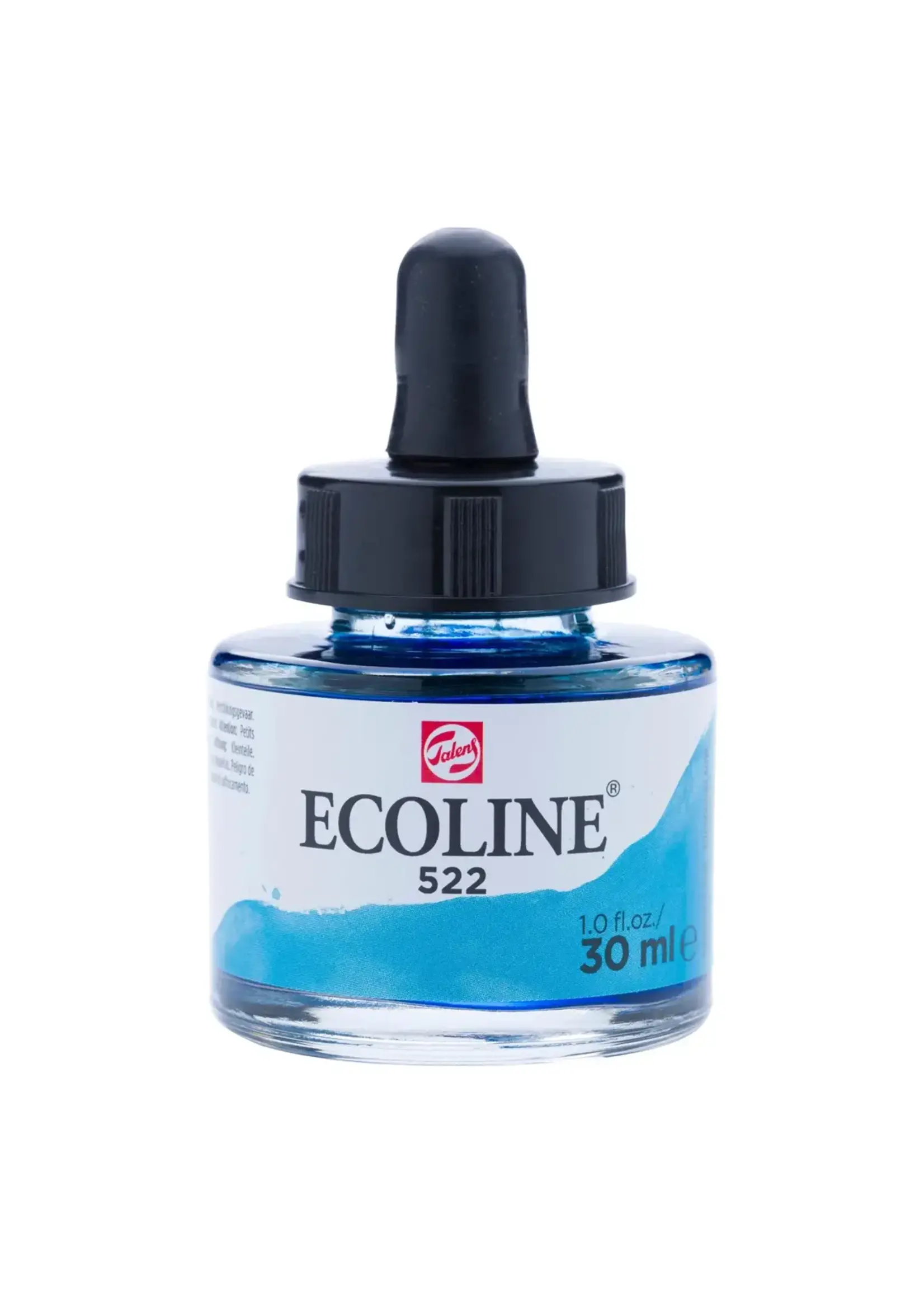 ECOLINE Ecoline Vloeibare Waterverf Fles 30 ml Turkooisblauw 522