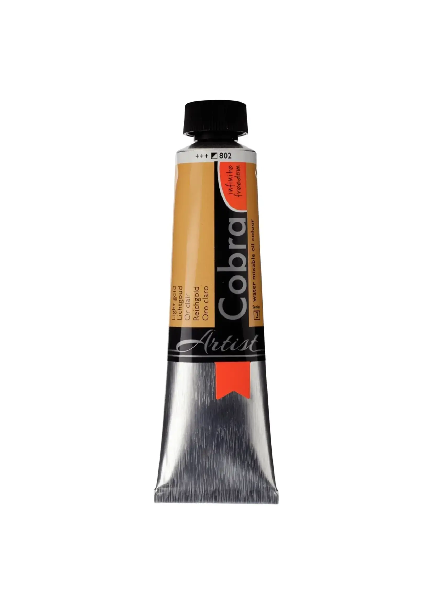 COBRA Cobra Artist Water Vermengbare Olieverf Tube 40 ml Lichtgoud 802