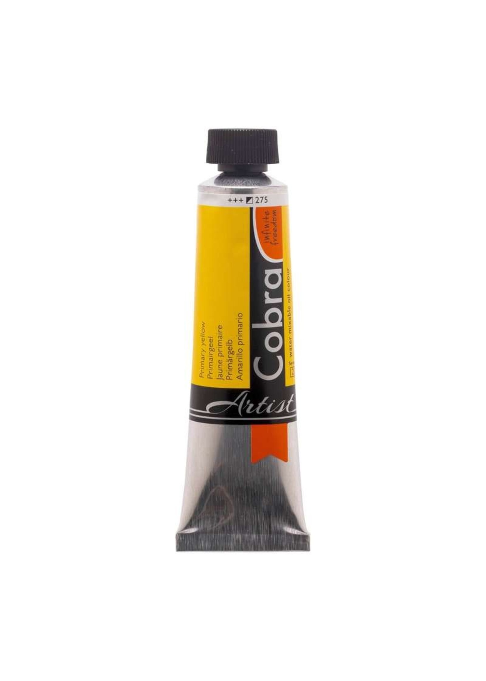 COBRA Cobra Artist Water Vermengbare Olieverf Tube 40 ml Primairgeel 275