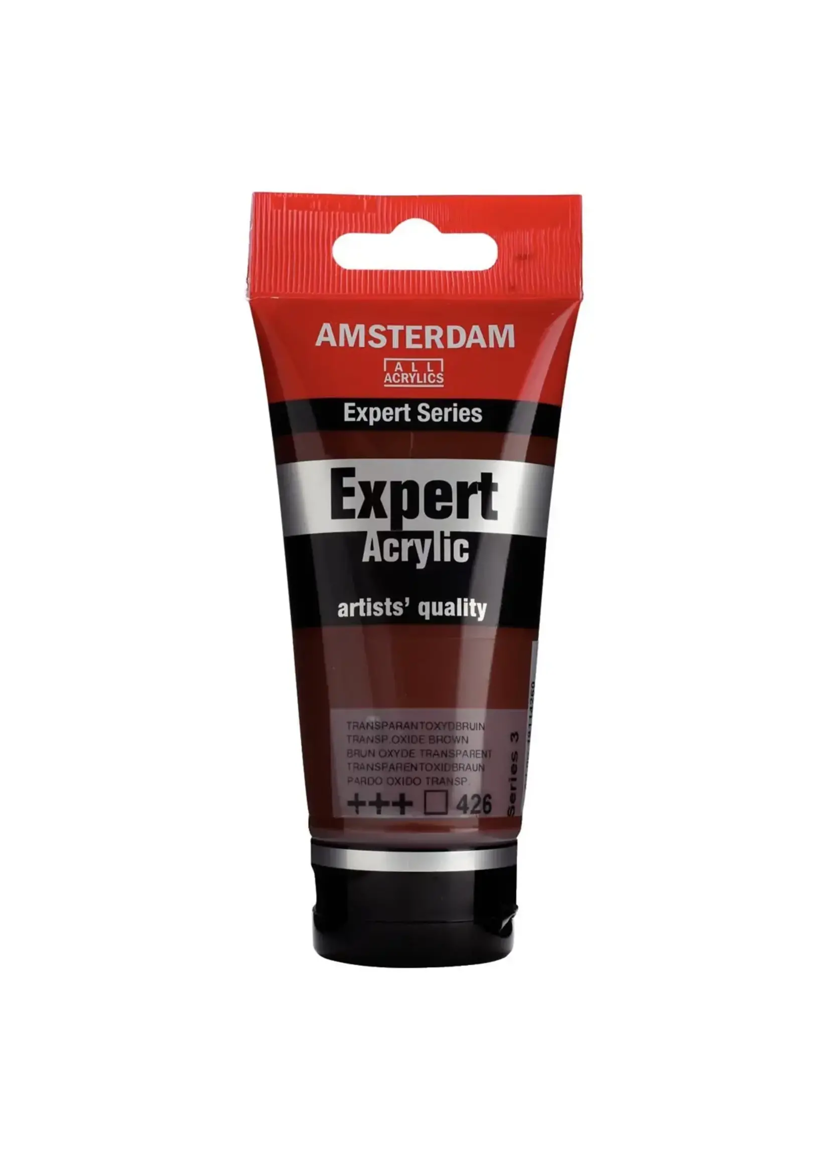 Talens Amsterdam Amsterdam Expert Series Acrylverf Tube 75 ml Transparantoxydbruin 426
