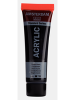Talens Amsterdam Amsterdam Standard Series Acrylverf Tube 20 ml Oxydzwart 735