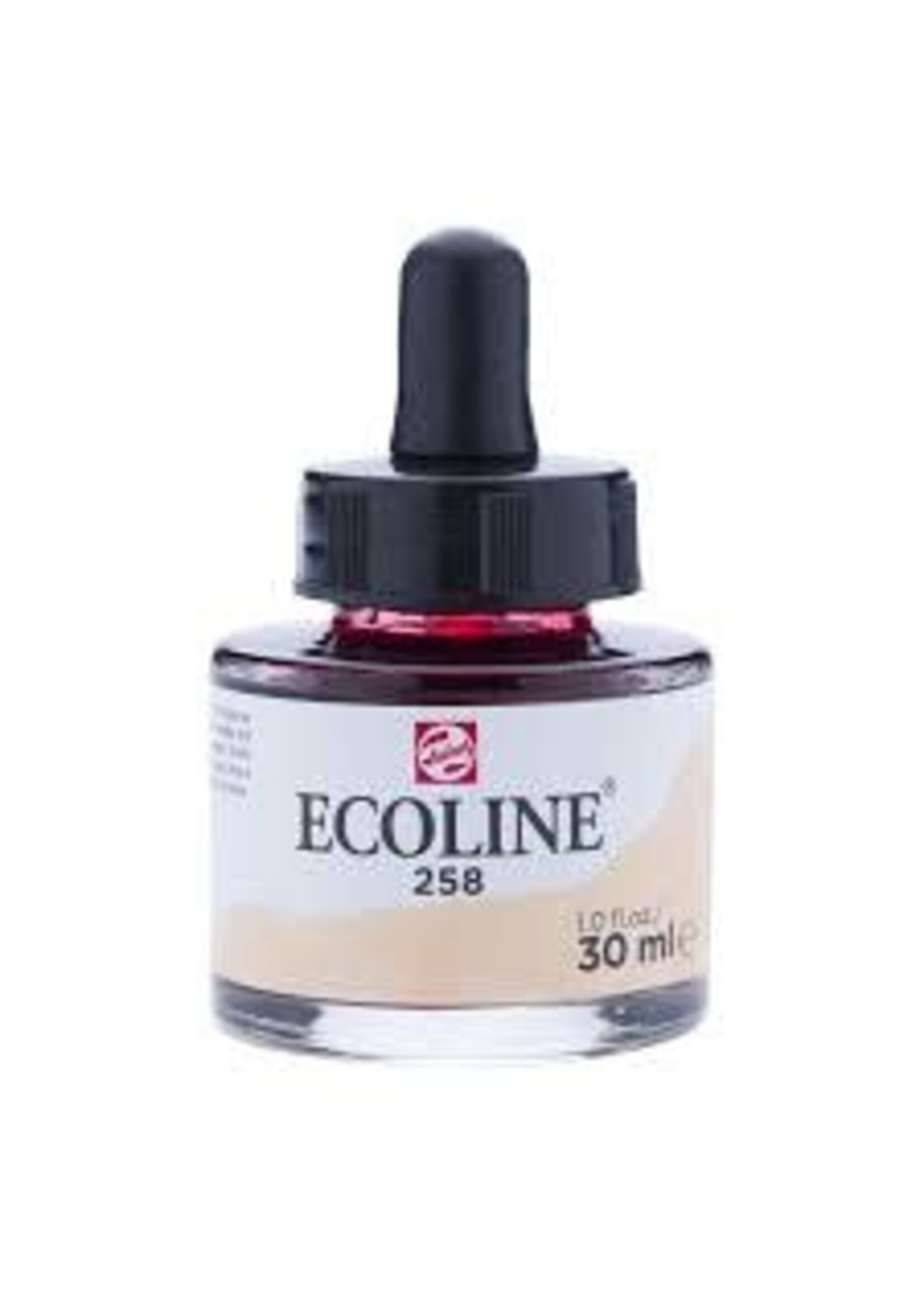 ECOLINE Ecoline Vloeibare Waterverf Fles 30 ml Abrikoos 258
