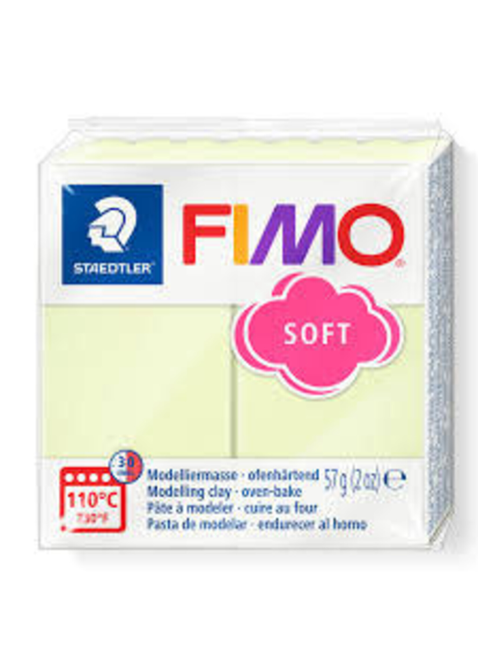 Fimo Fimo - Soft boetseerklei 56 gram - Vanille