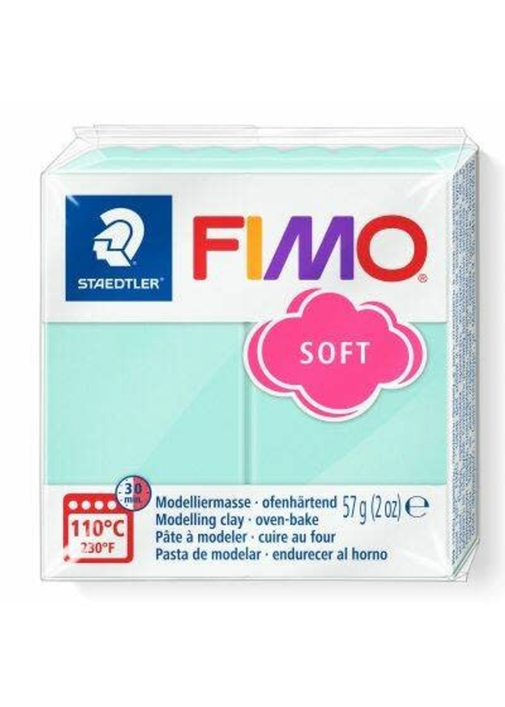 Fimo Fimo - Soft boetseerklei 56 gram - Mint