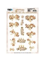 find it Cutting Sheet- Amy Design - Frosted gold Christmas - Christmas piece