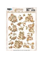 find it Cutting sheet - Amy Design - Frosted gold Christmas - Present
