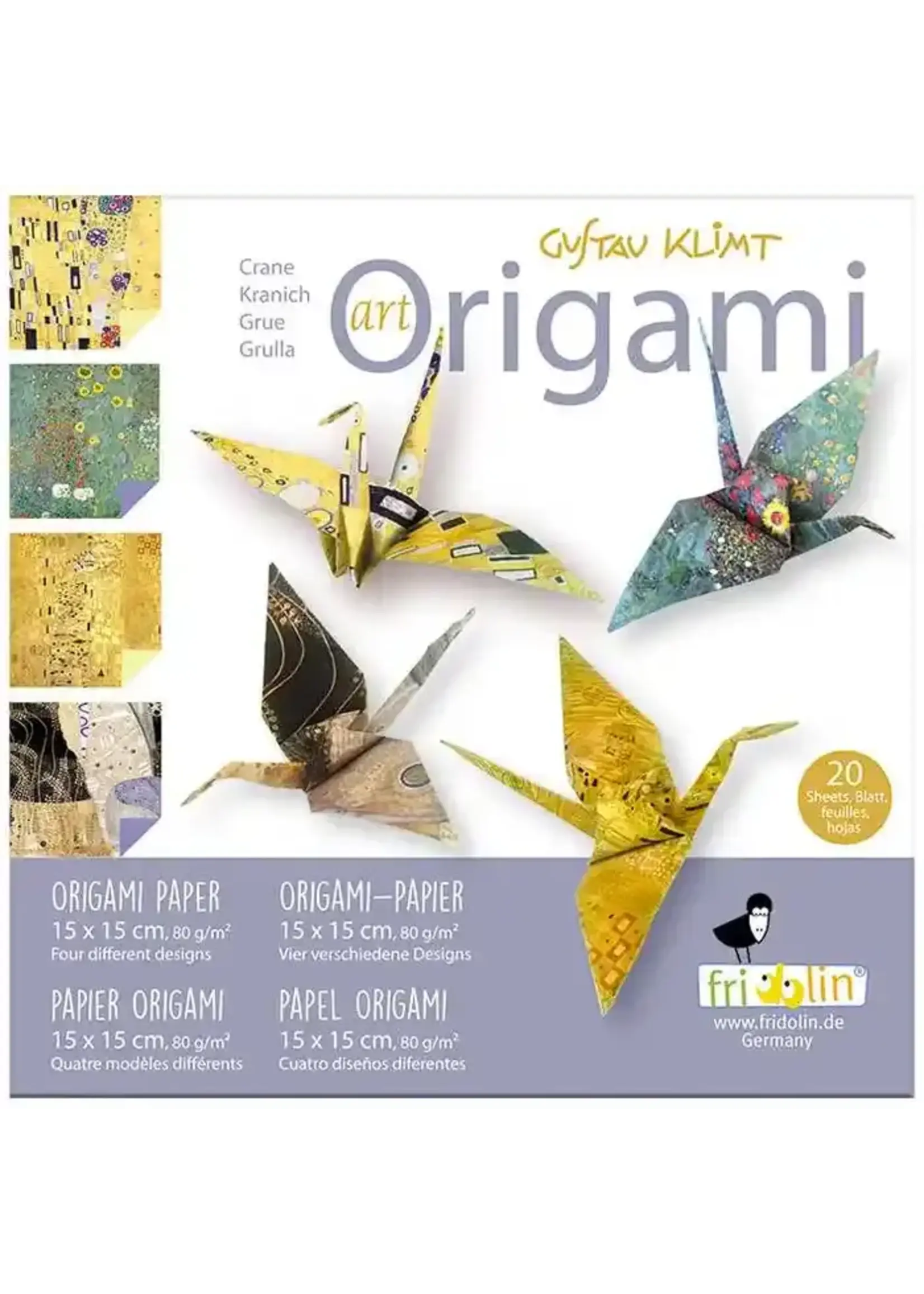 Fridolin Fridolin - Origami Art - Guftav Klimt