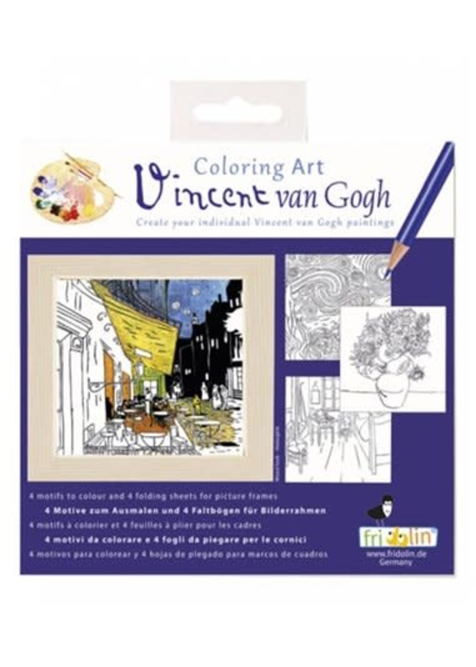 Fridolin Fridolin - Colouring Art - Vincent van Gogh