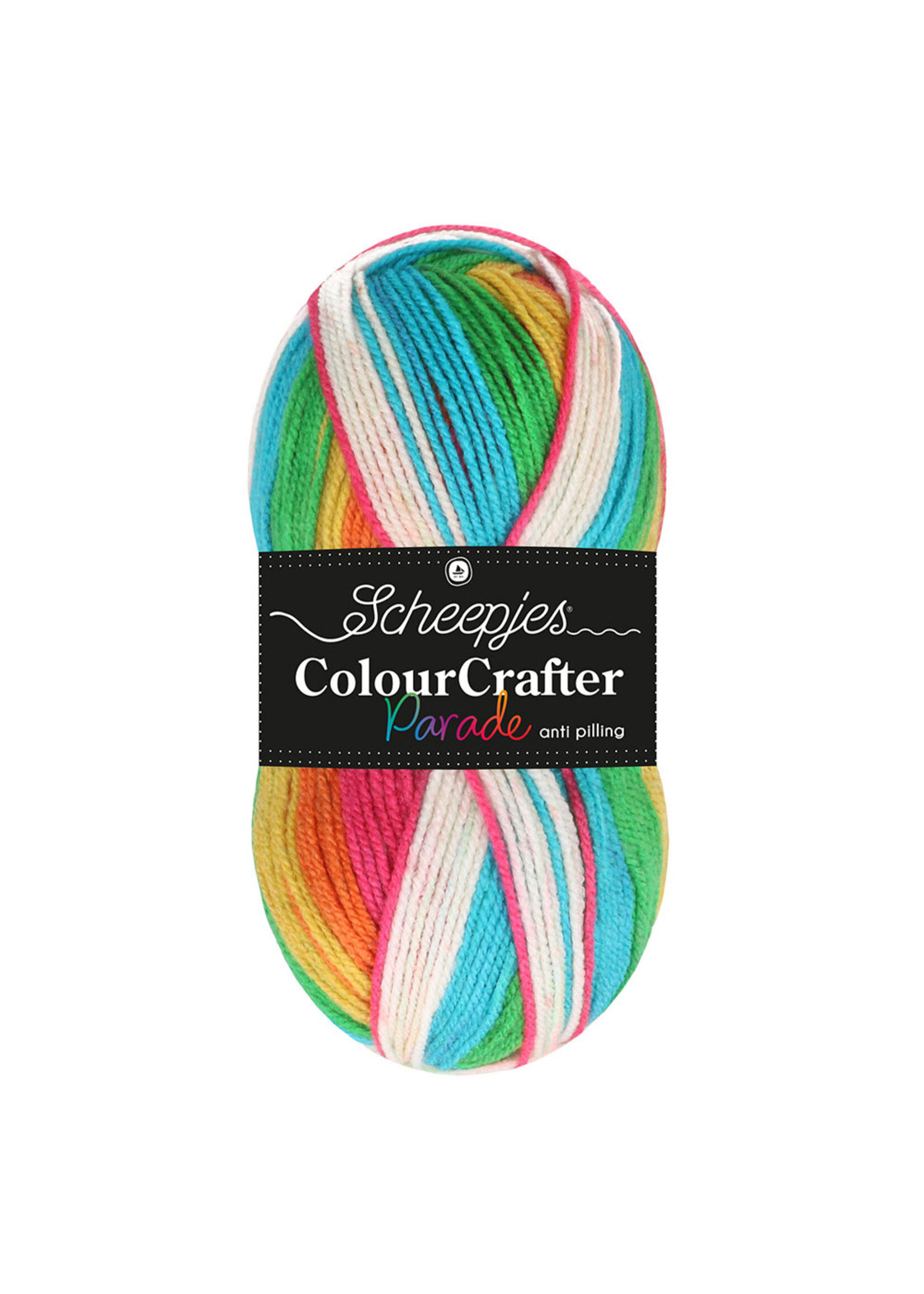 Scheepjes Scheepjes ColourCrafter Parade 1x100g - 610 Classic Rainbow