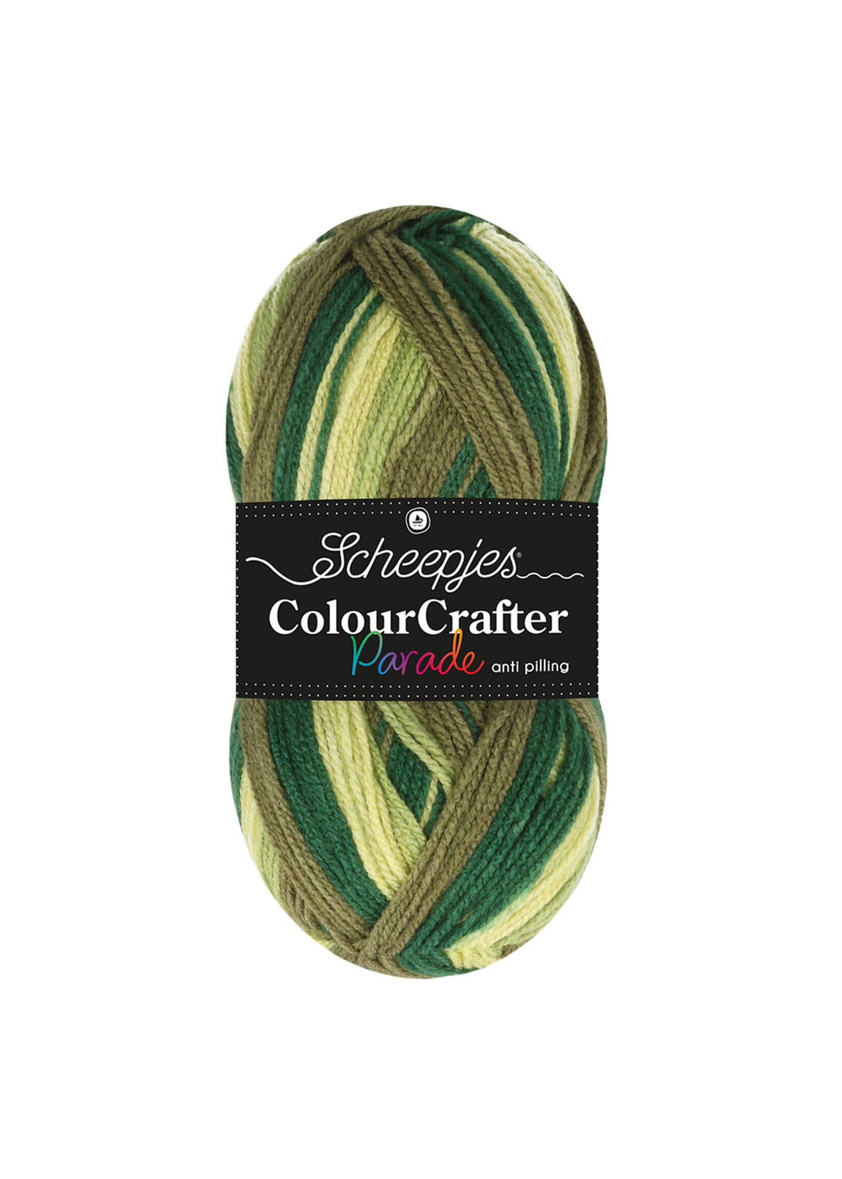 Scheepjes Scheepjes ColourCrafter Parade 100g - 404 Green Blend