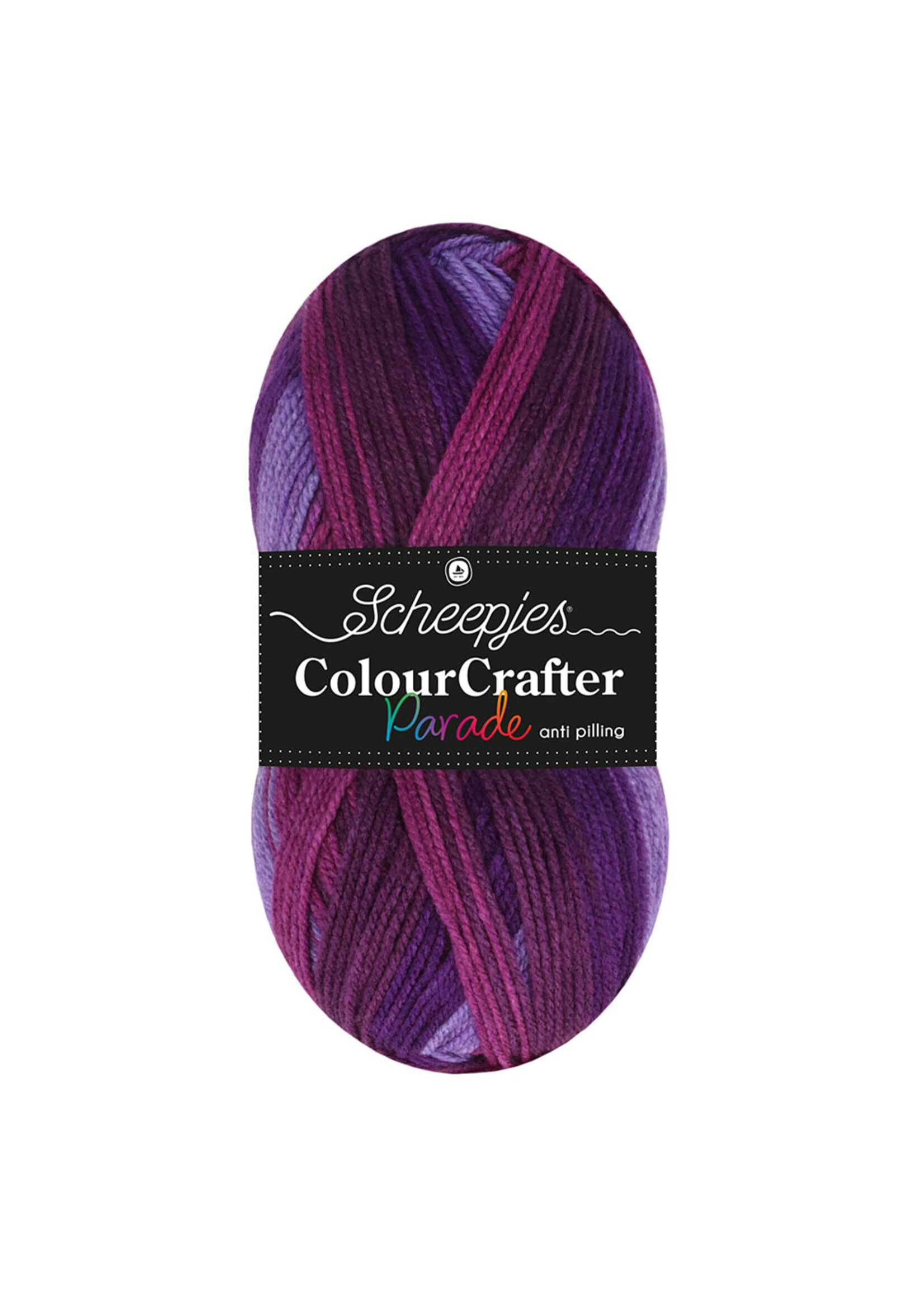 Scheepjes Scheepjes ColourCrafter Parade 1x100g - 407 Purple Blend