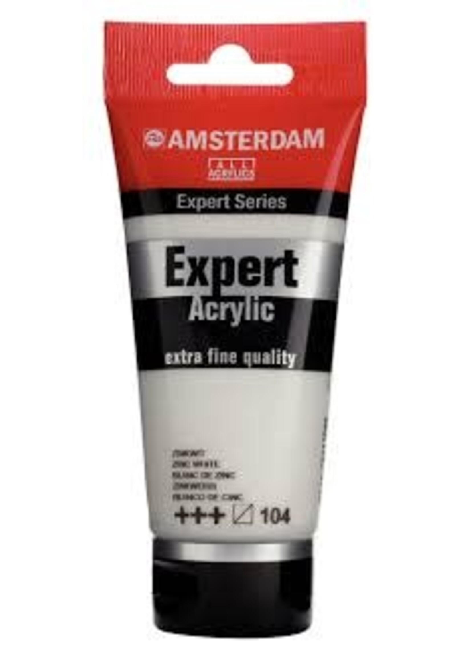 Talens Amsterdam Amsterdam Expert Series Acrylverf Tube 75 ml Zinkwit 104