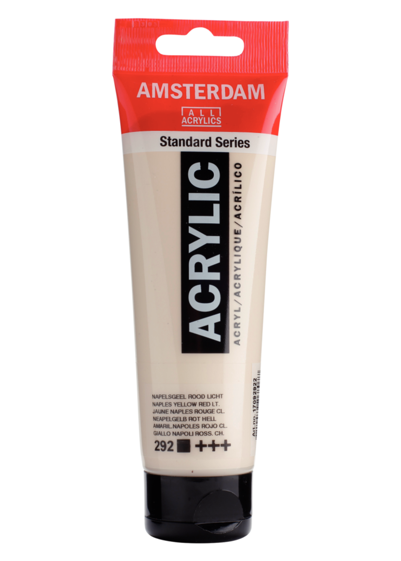 Talens Amsterdam Amsterdam Standard Series Acrylverf Tube 120 ml Napelsgeel Rood Licht 292