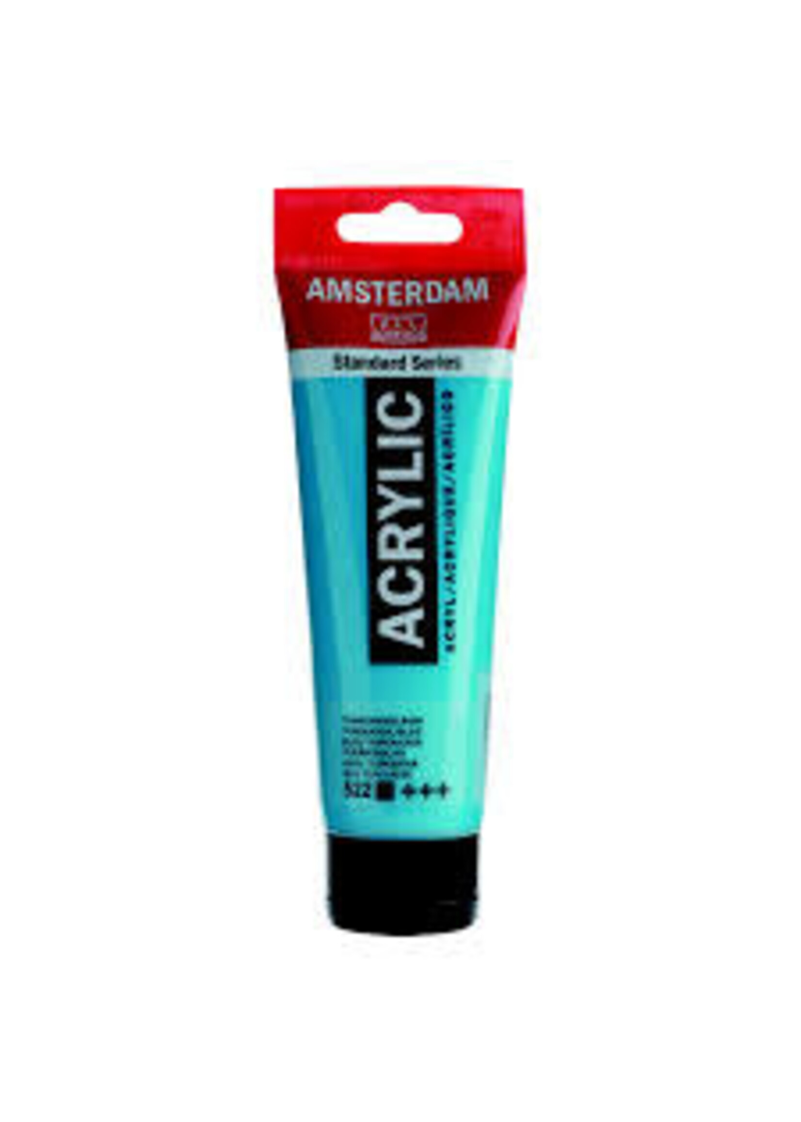 Talens Amsterdam Amsterdam Standard Series Acrylverf Tube 120 ml Turkooisblauw 522