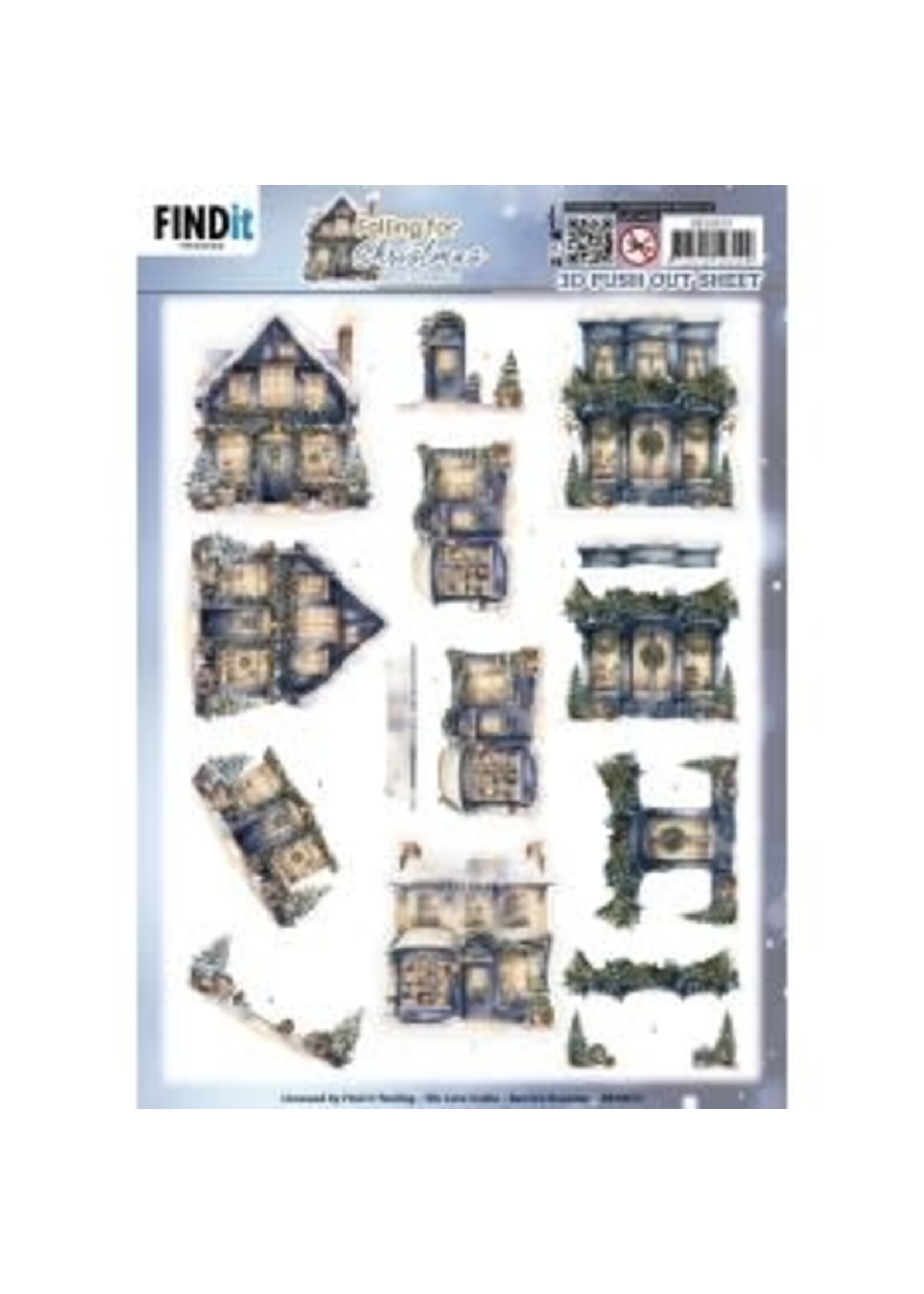 find it 3D Push Out Sheets - Berries Beauties -Falling for Christmas - Christmas Piece