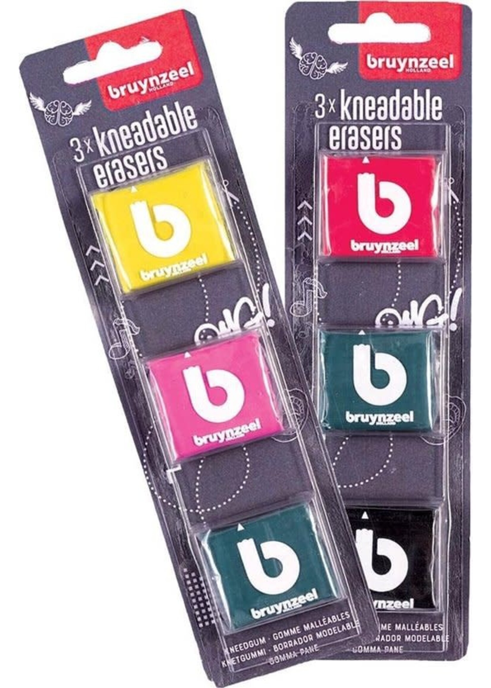 BRUYNZEEL Bruynzeel Kneedgum set | 3 stuks