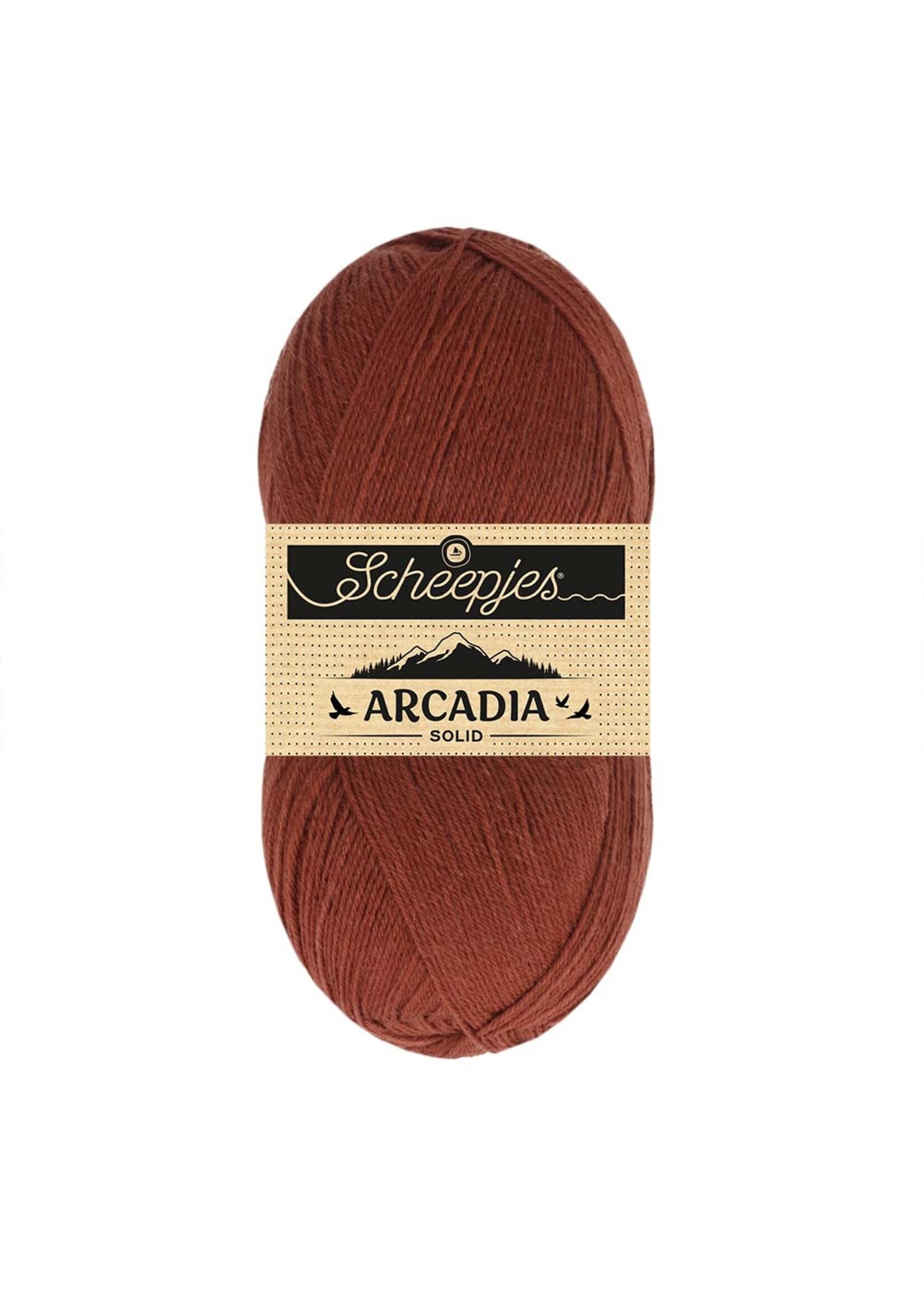 Scheepjes Scheepjes Arcadia Solid 100gr - 812 Mahogany