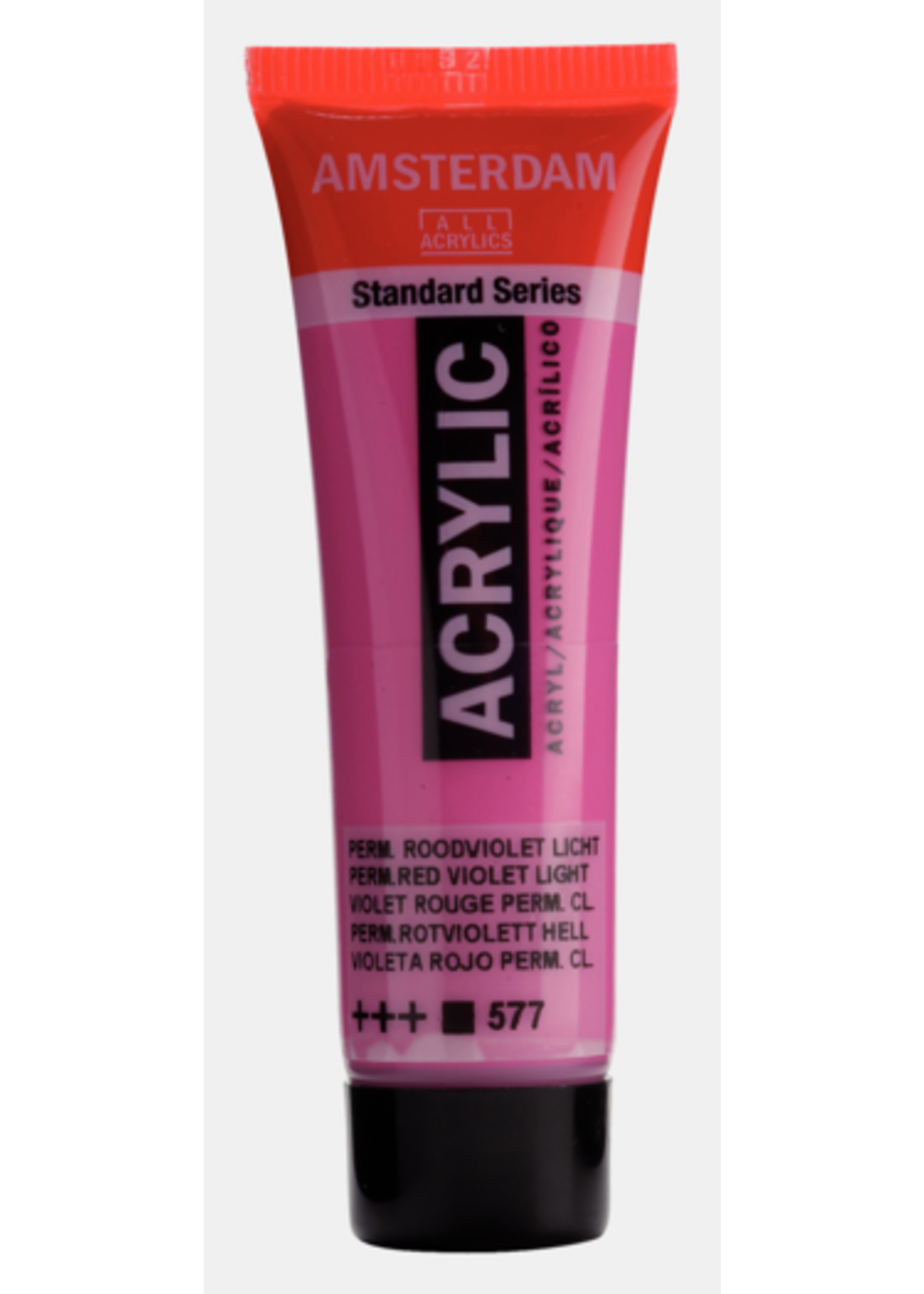 Talens Amsterdam Amsterdam Standard Series Acrylverf Tube 20 ml Permanentroodviolet Licht 577