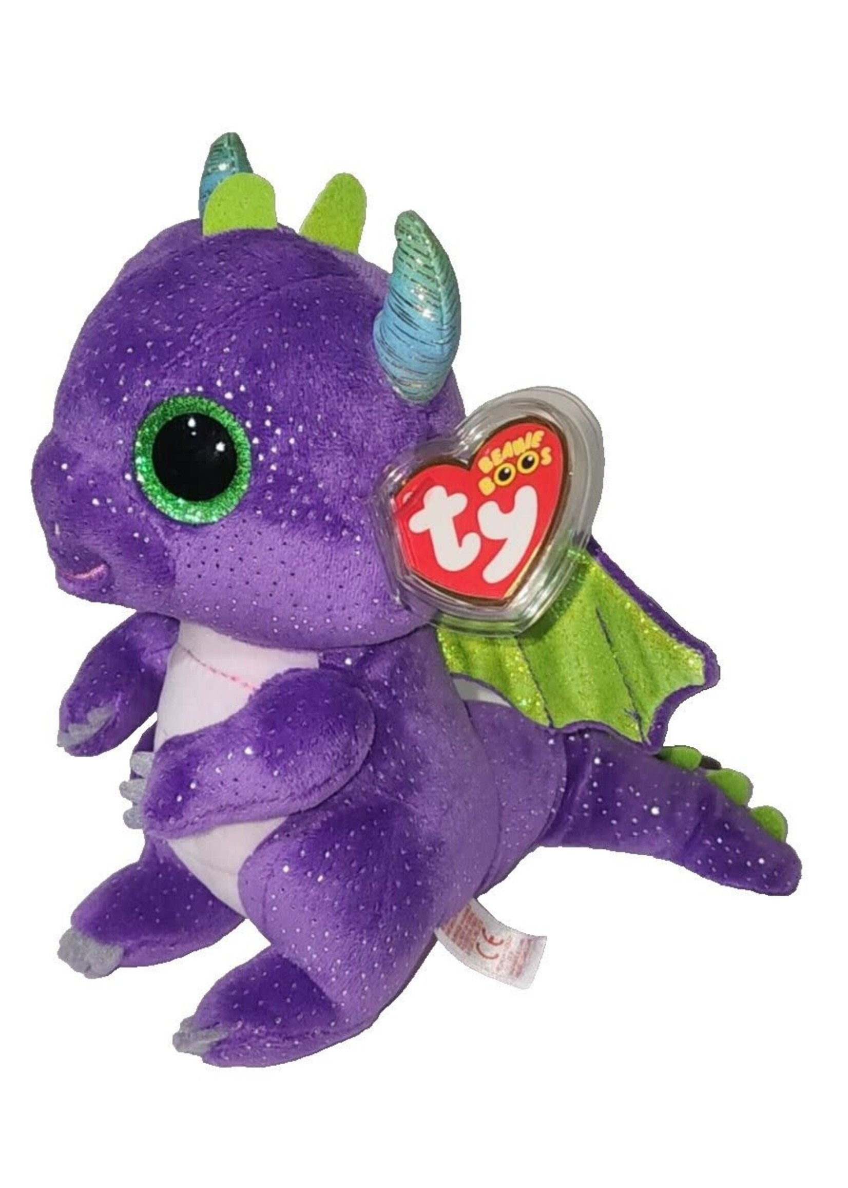Ty Ty Beanie Boo Daphne Purple Dino 15cm