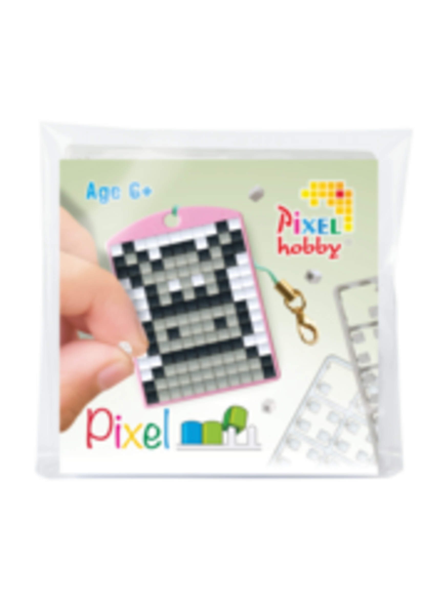 Pixel Pixel Medallion - Nijlpaard