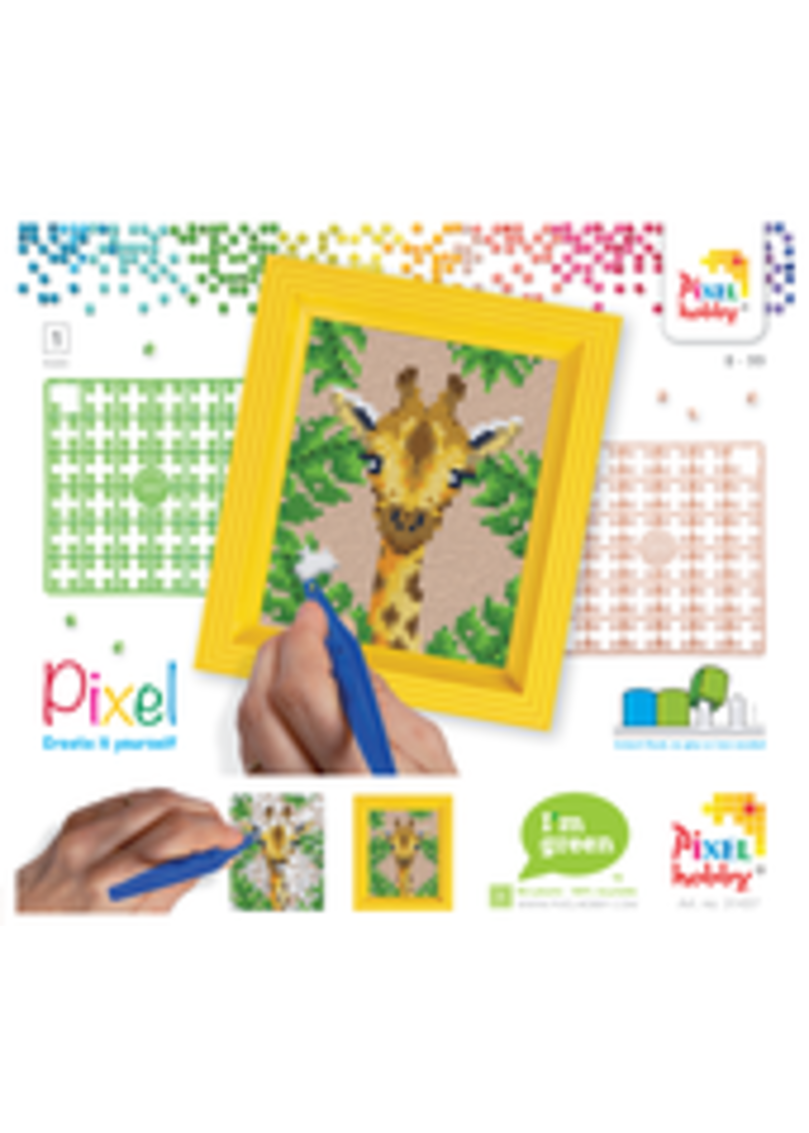 Pixel Pixel  - Geschenkset -  Giraffe