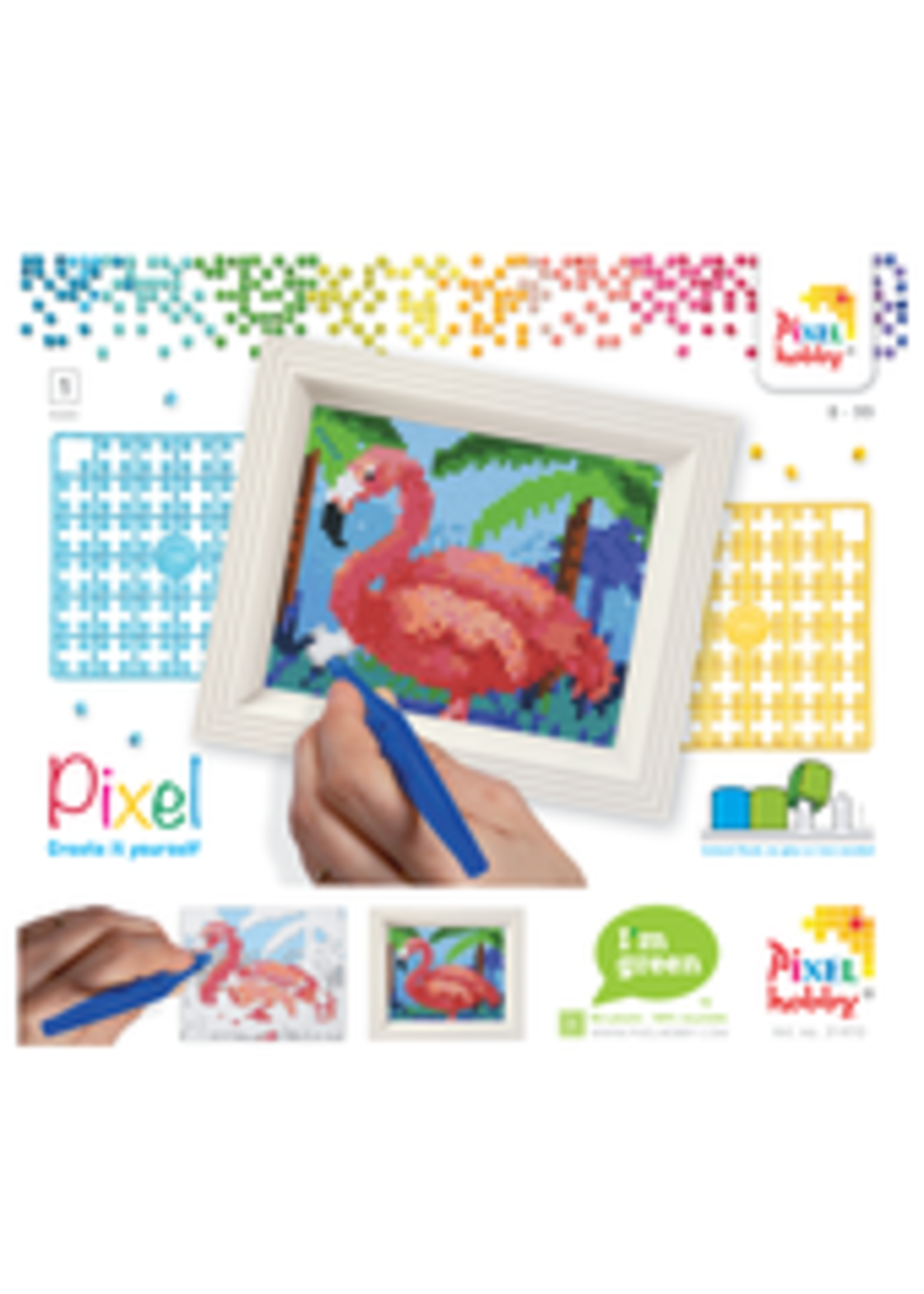 Pixel Pixel  - Geschenkset - Flamingo