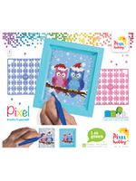 Pixel Pixelhobby geschenkverpakking  met 25 pixelmatjes uiltjes