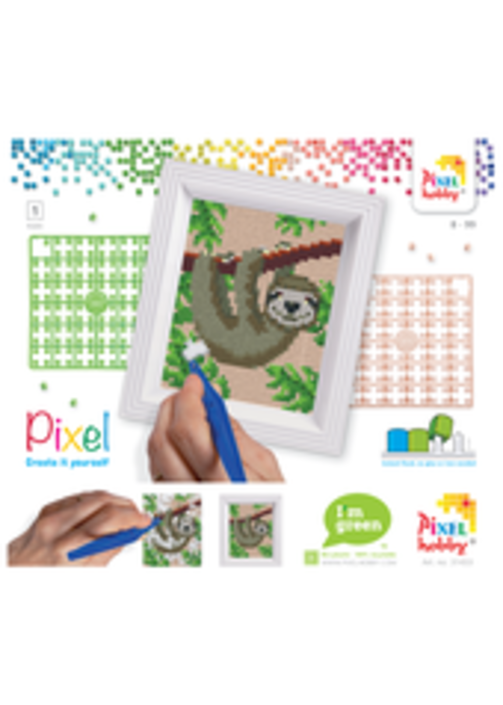 Pixel Pixel  - Geschenkset - Luiaard