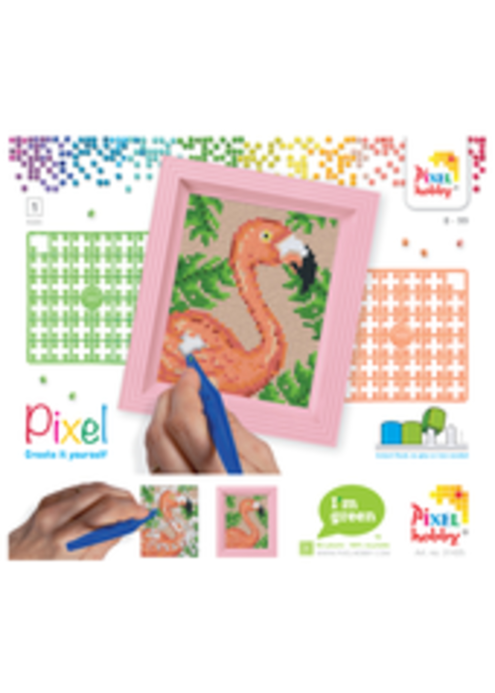 Pixel Pixel  - Geschenkset - Flamingo 2