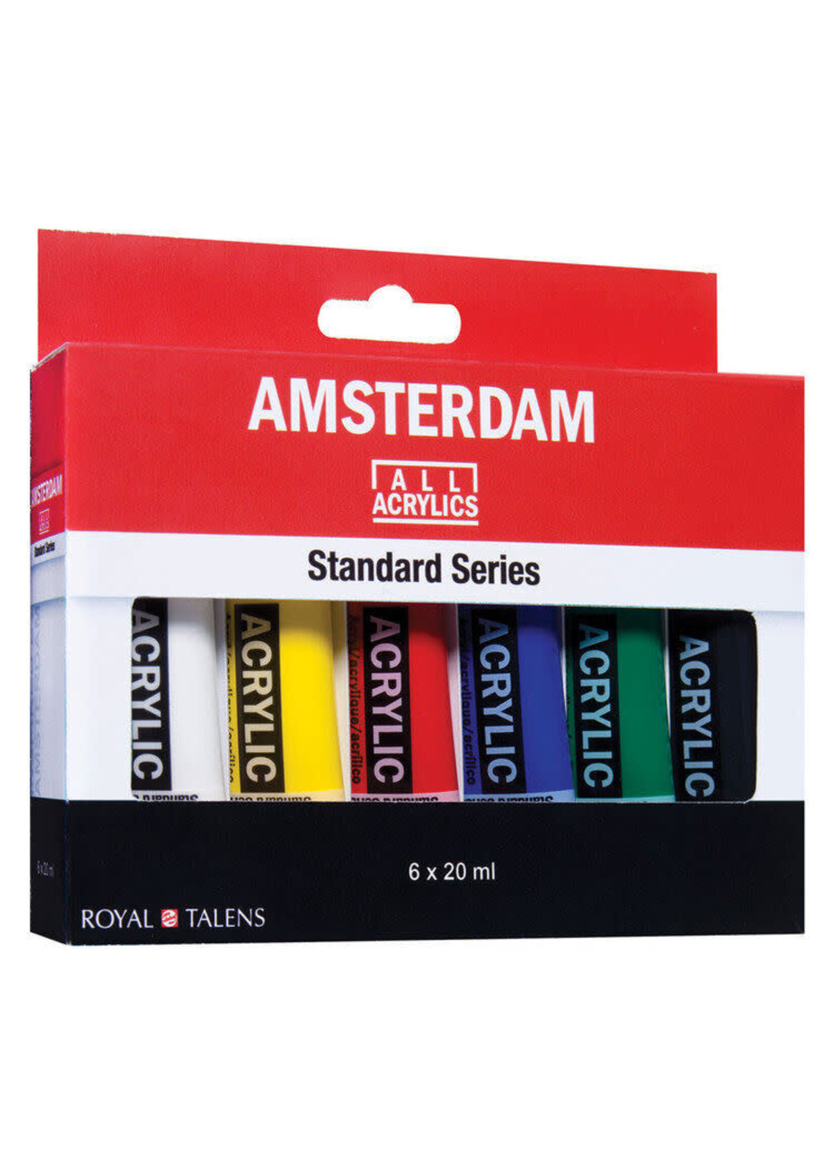 Talens Amsterdam Amsterdam Standard Series acrylverf algemene selectie set | 6 × 20 ml 