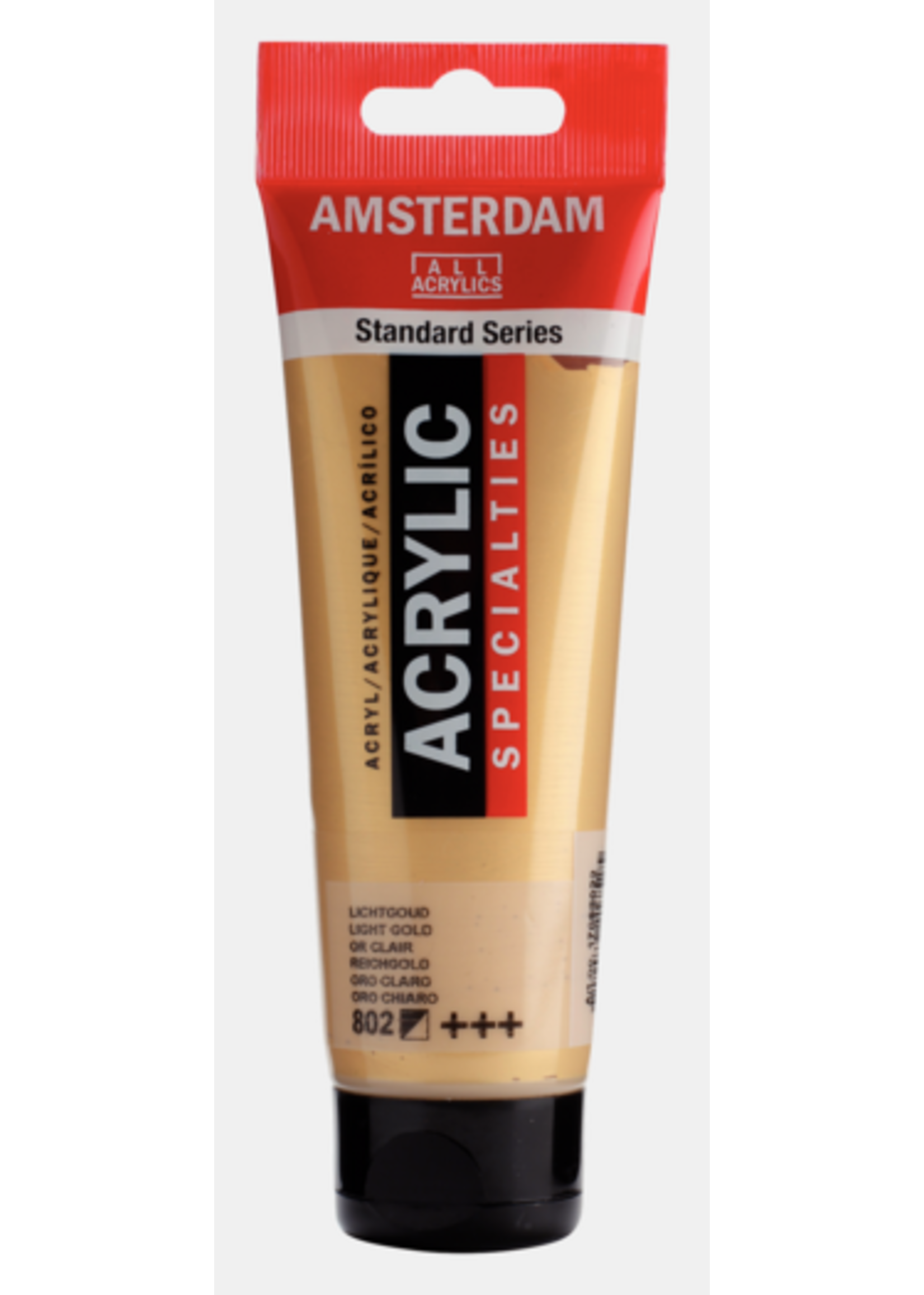 Talens Amsterdam Amsterdam Standard Series Acrylverf Tube 120 ml Lichtgoud 802