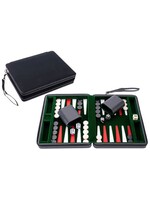 Longfield games LongFieldGames - Backgammon met rits 9inch zwart