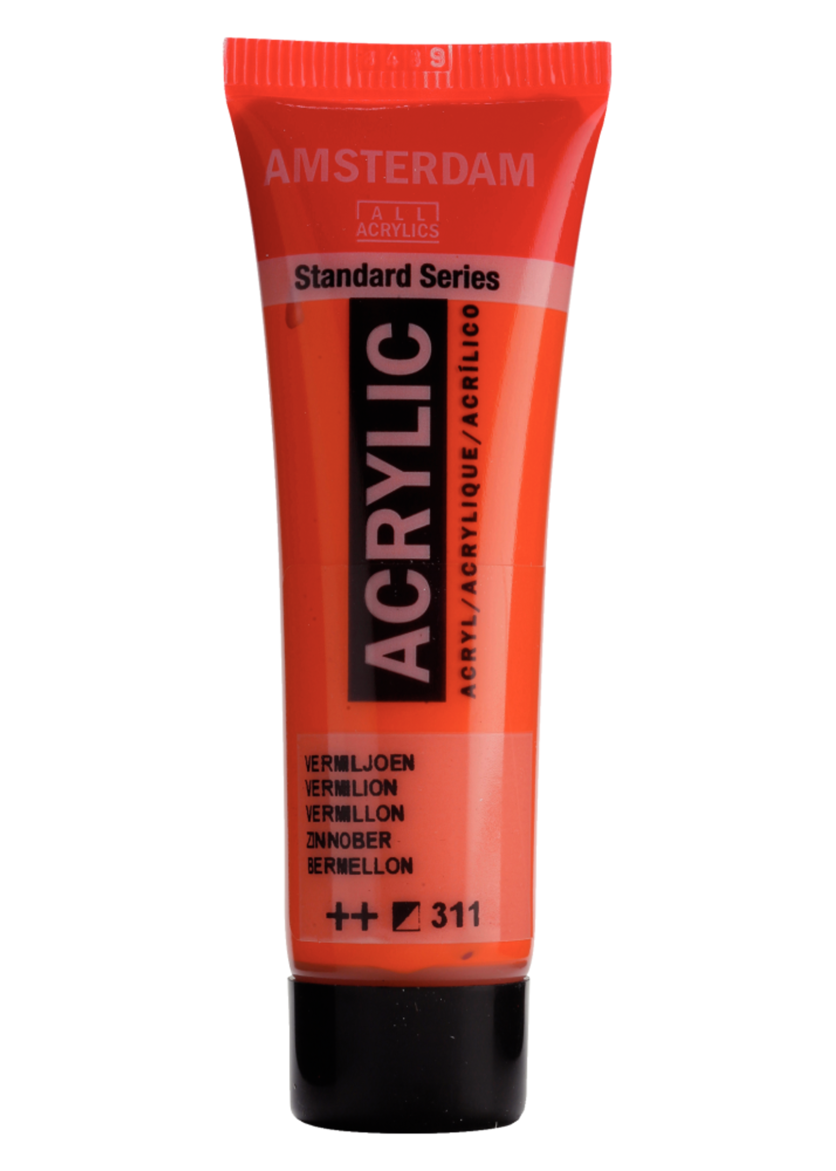 Talens Amsterdam Amsterdam Standard Series Acrylverf Tube 20 ml Vermiljoen 311