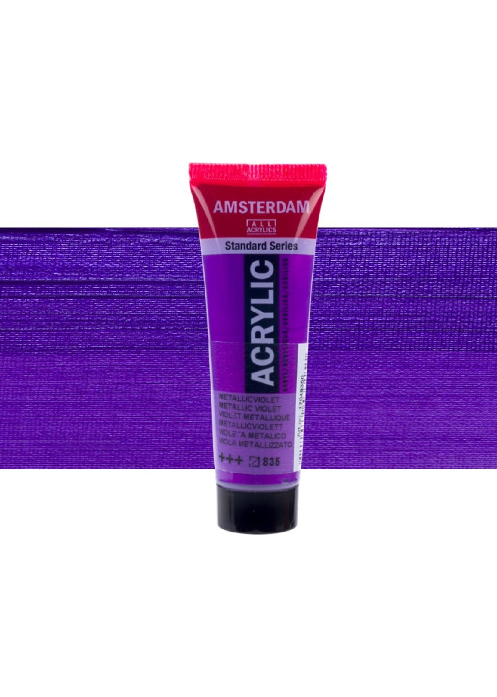 Talens Amsterdam Amsterdam Standard Series Acrylverf Tube 20 ml Metallicviolet 835
