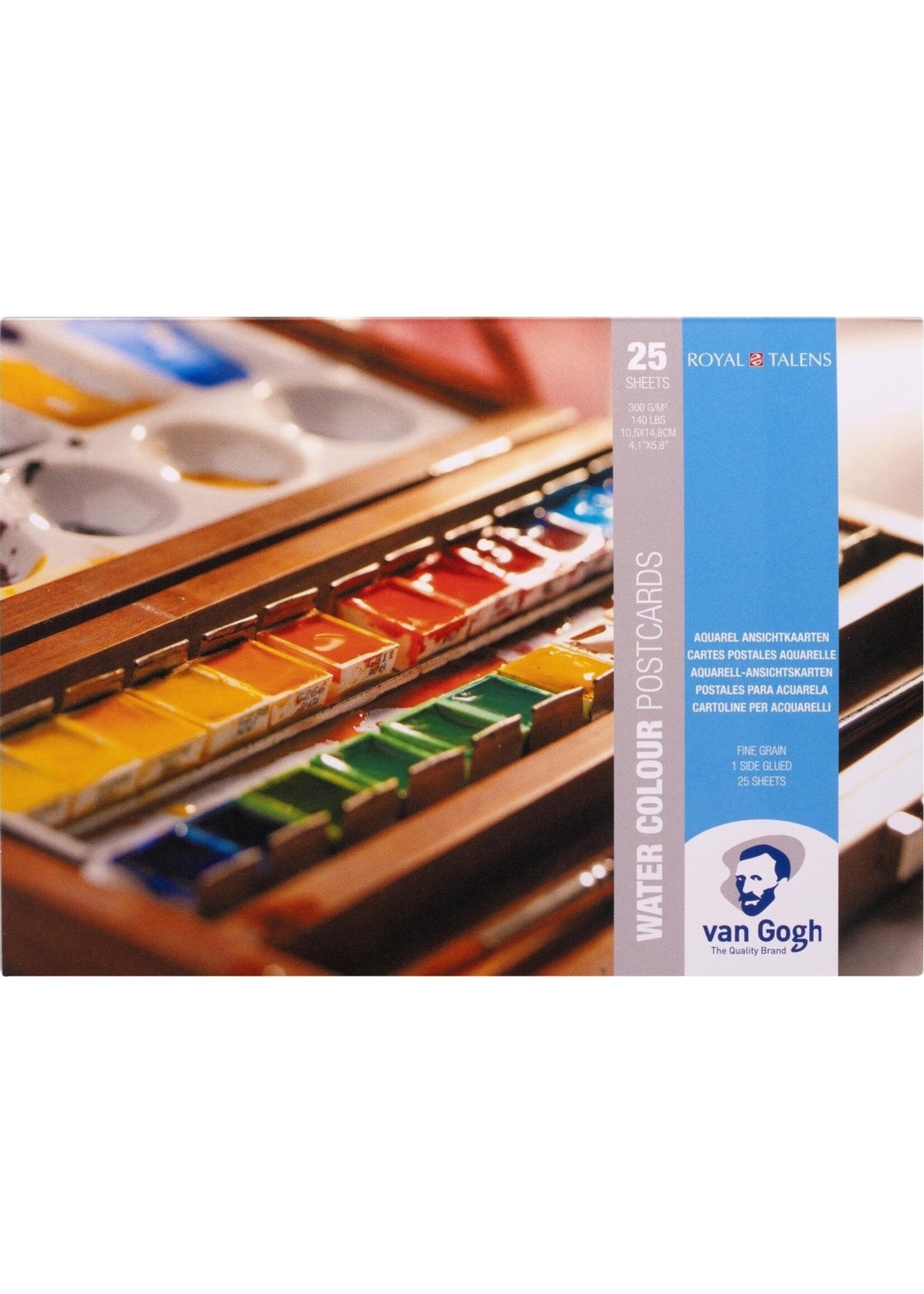 VAN GOGH Van Gogh Aquarelverf Postkaart 10,5 x 14,8 cm 300 g 25 vellen