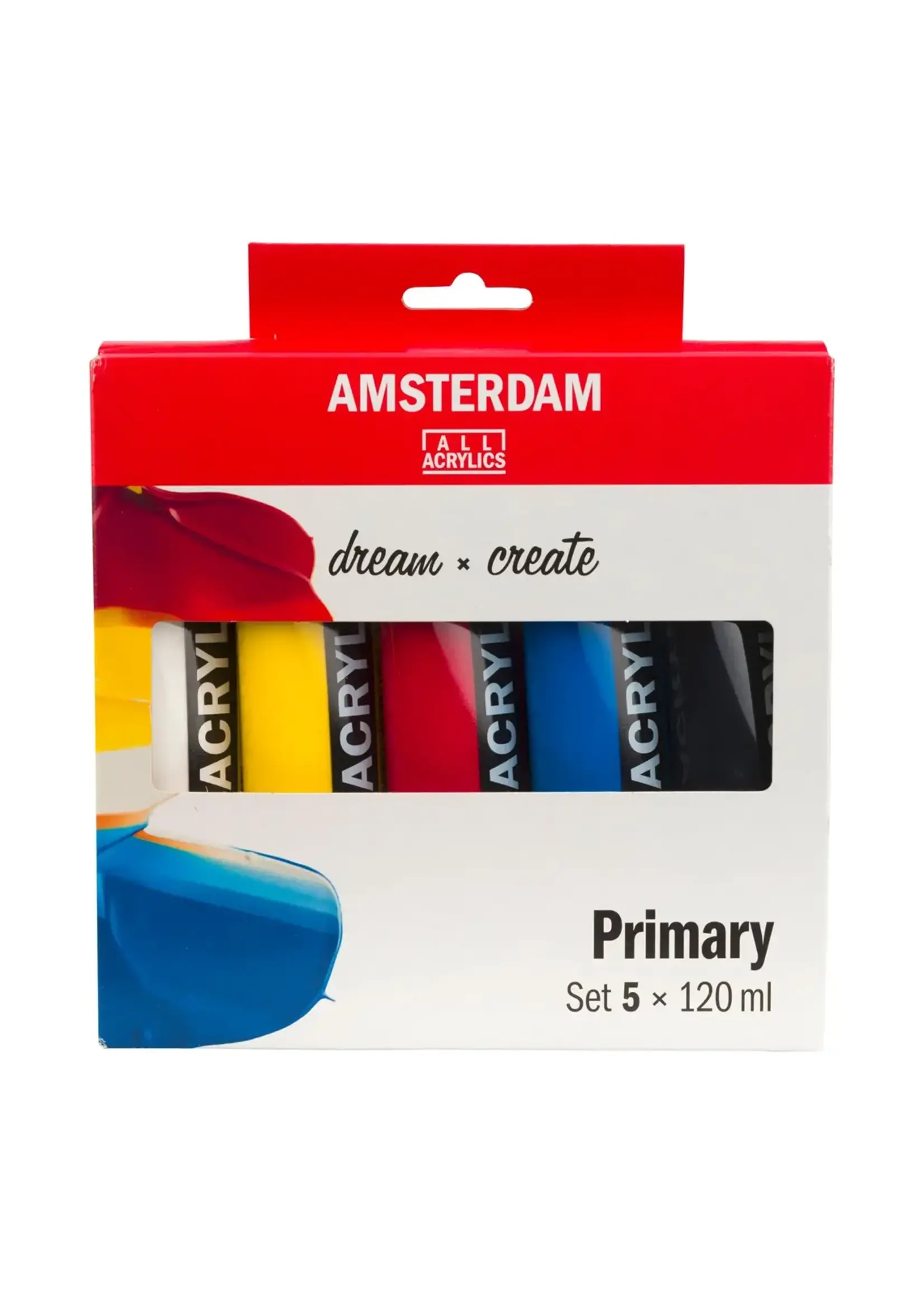 Talens Amsterdam Amsterdam Standard Series acrylverf primaire set | 5 x 120 ml