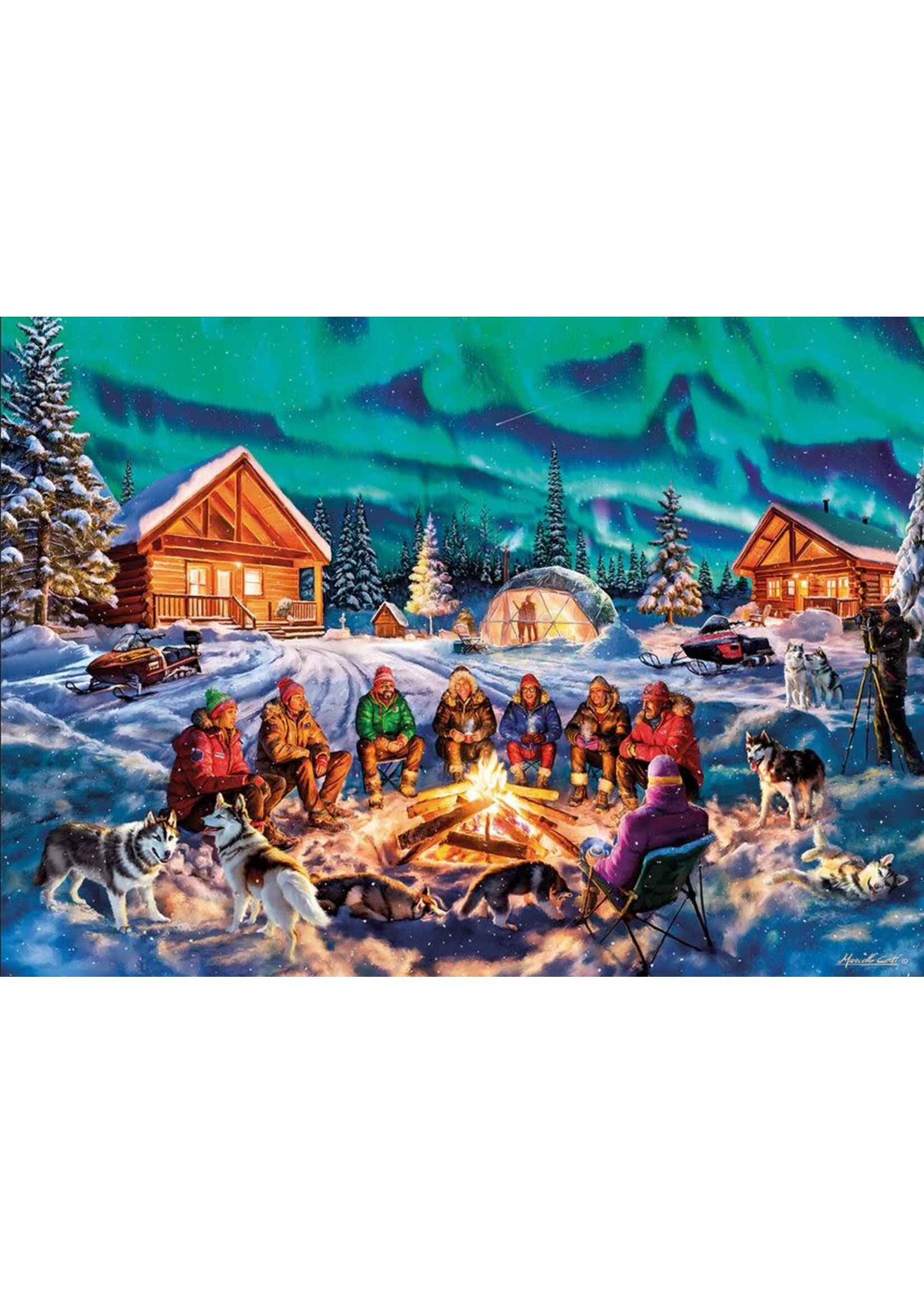 Gibsons Gibsons - A Night of Northern Lights (1000 stukjes)