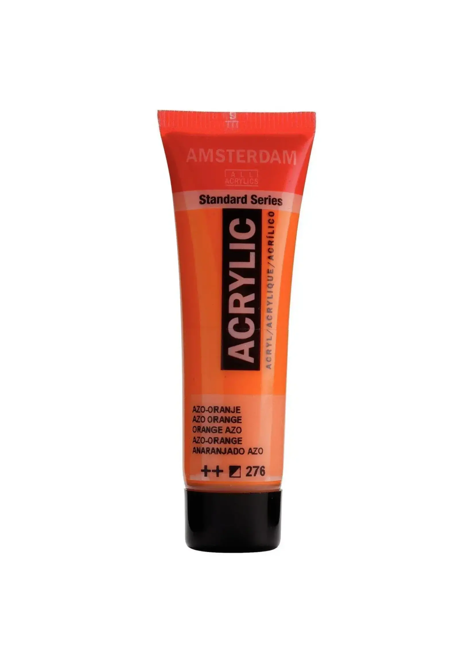 Talens Amsterdam Amsterdam Standard Series Acrylverf Tube 20 ml Azo-Oranje 276