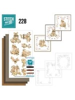 find it Stitch and Do 228 - Frosted Gold Christmas