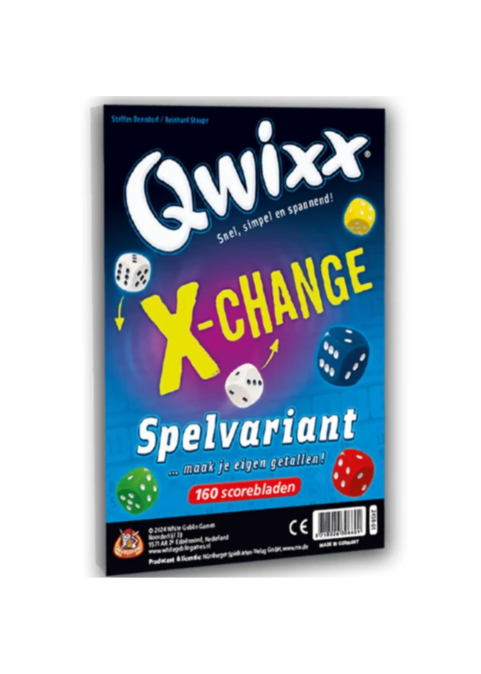 WhiteGoblinGames WGG Qwixx X-change
