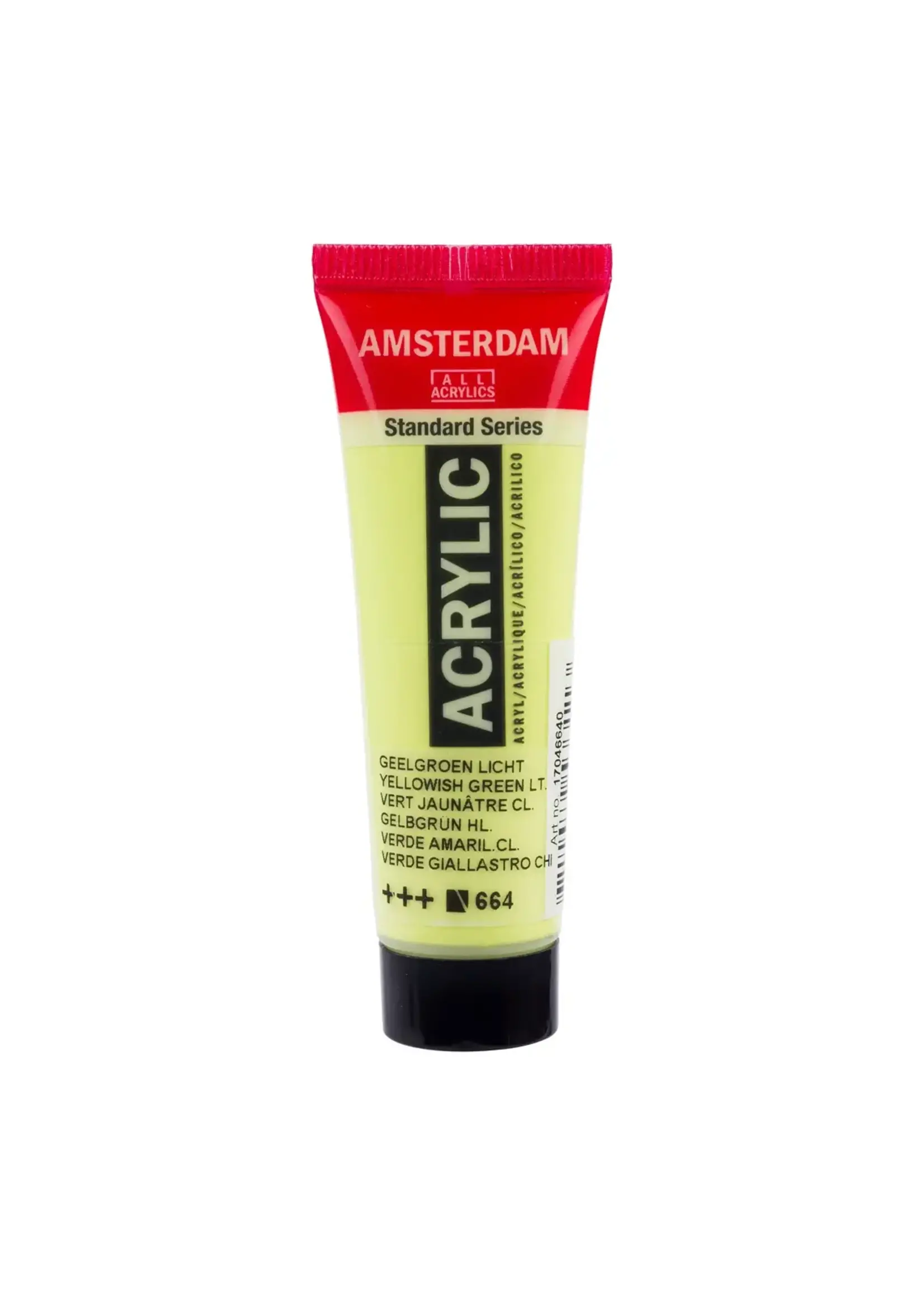 Talens Amsterdam Amsterdam Standard Series Acrylverf Tube 20 ml Geelgroen Licht 664