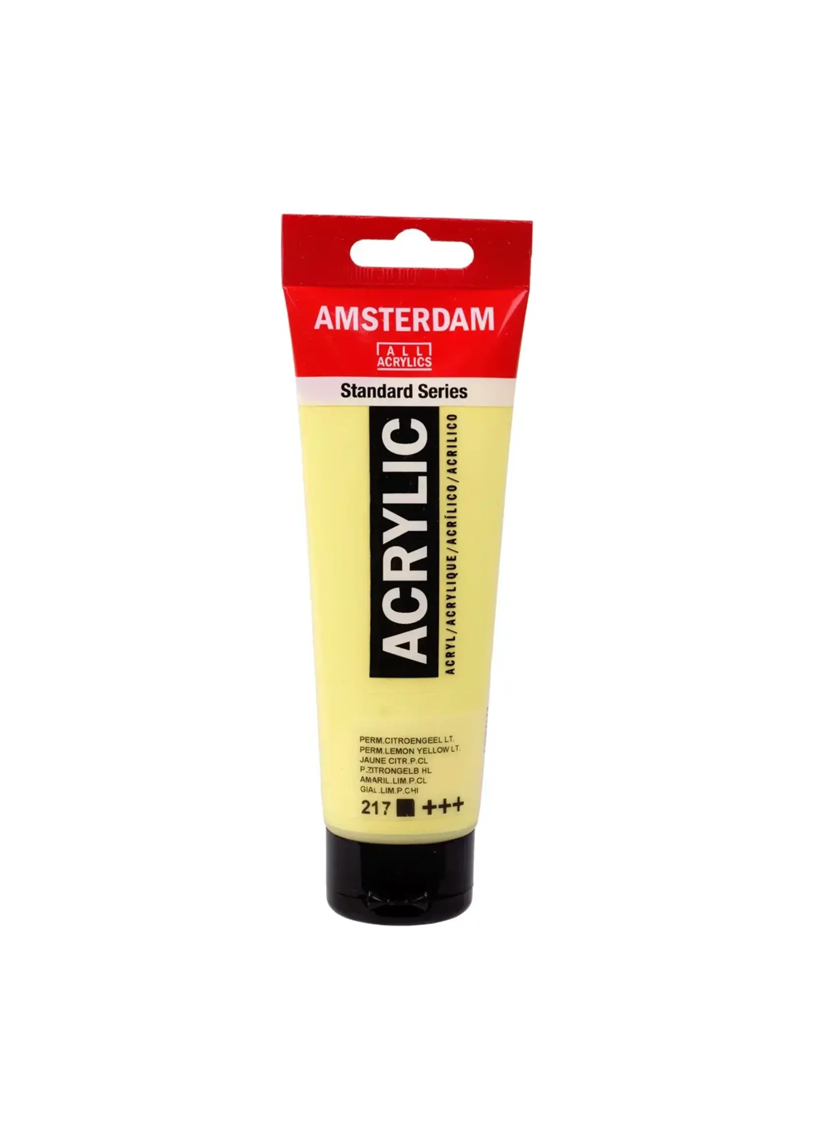 Talens Amsterdam Amsterdam Standard Series Acrylverf Tube 120 ml Permanentcitroengeel Licht 217