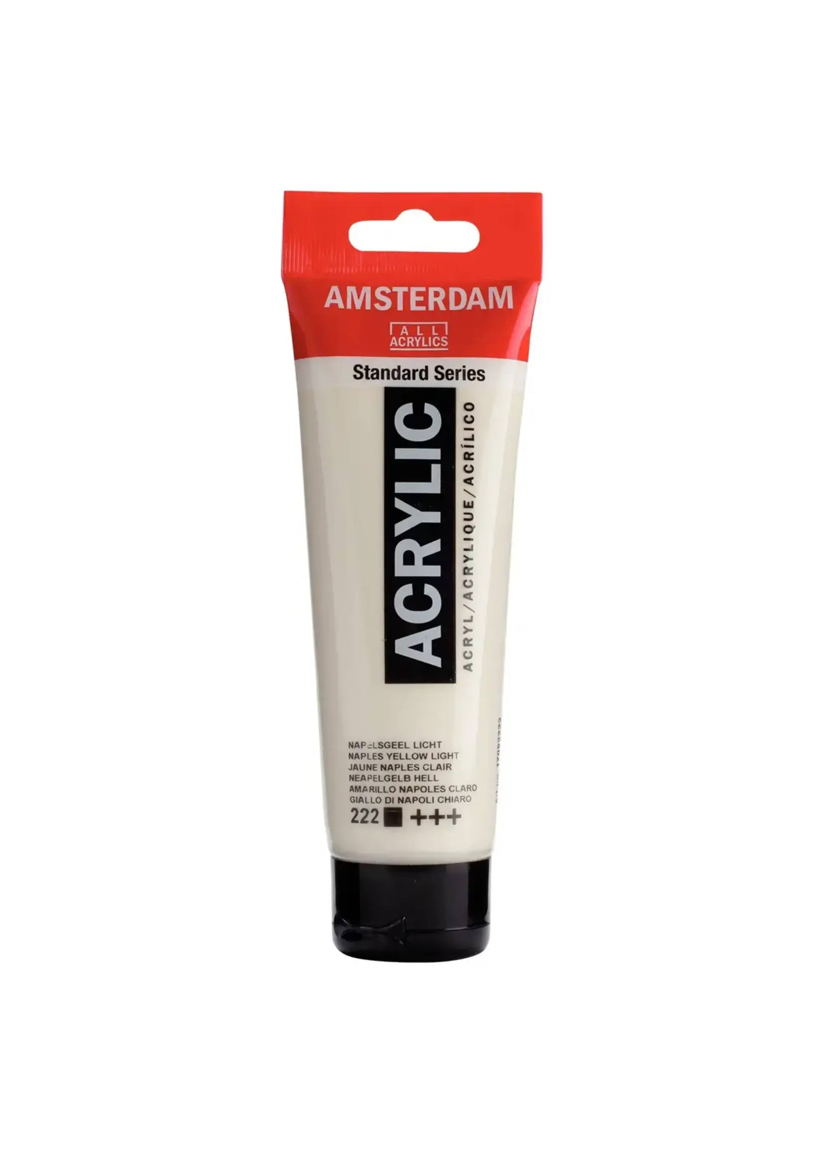Talens Amsterdam Amsterdam Standard Series Acrylverf Tube 120 ml Napelsgeel Licht 222