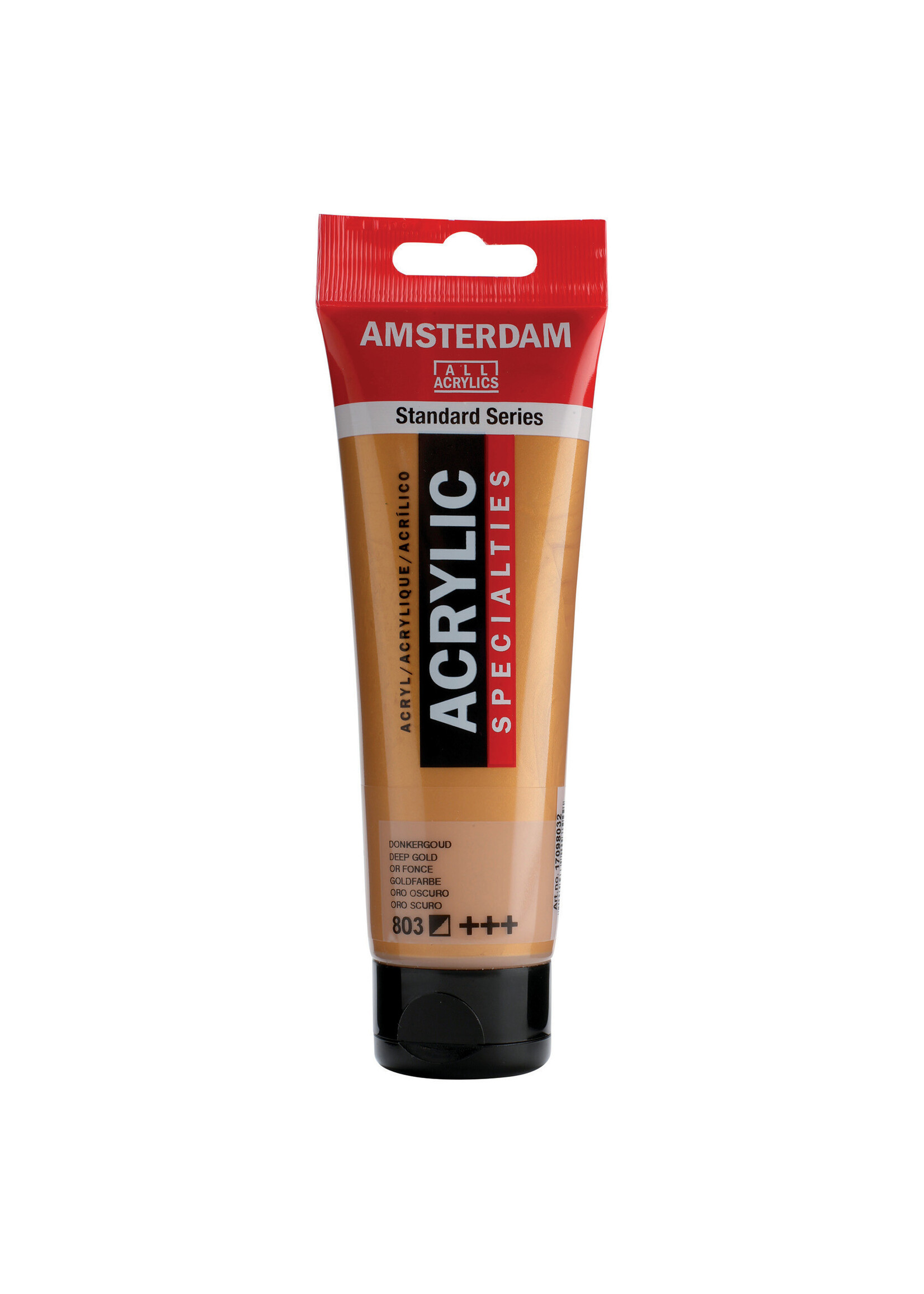 Talens Amsterdam Amsterdam Standard Series Acrylverf Tube 120 ml Donkergoud 803